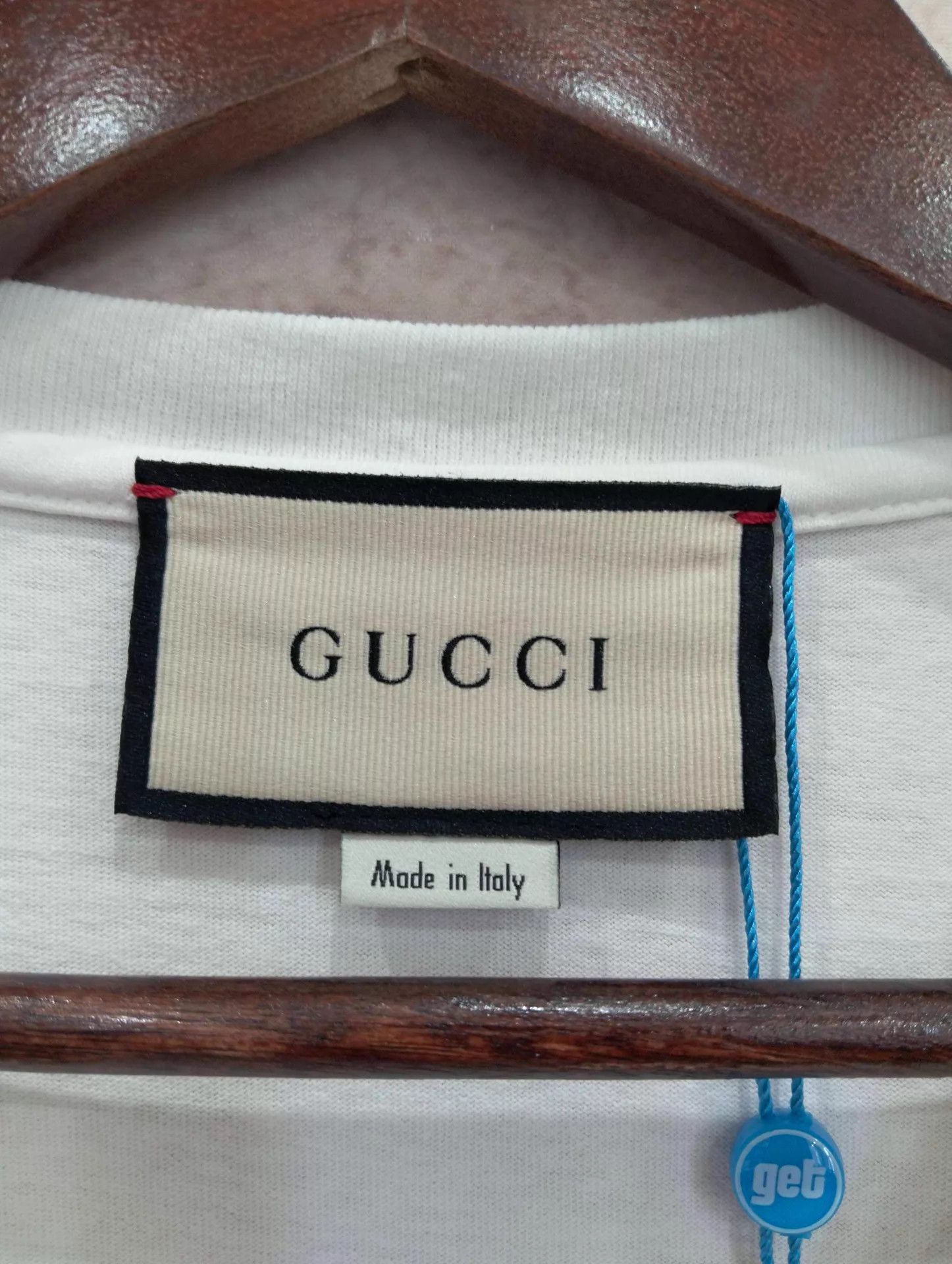Gucci Gucci Red Green Double Ring Logo Tee XS Size US XS / EU 42 / 0 - 4 Thumbnail
