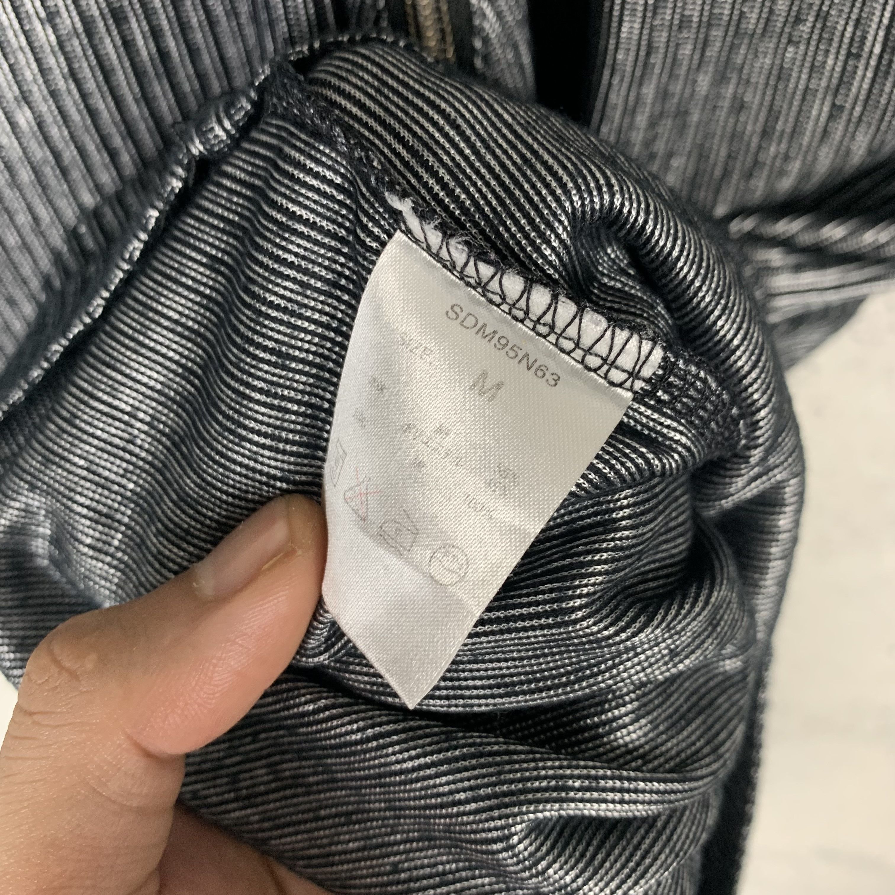 Japanese Brand Semantic Design Y2K Tshirt Japanese Brand Double Collar Zip Size US M / EU 48-50 / 2 - 6 Thumbnail