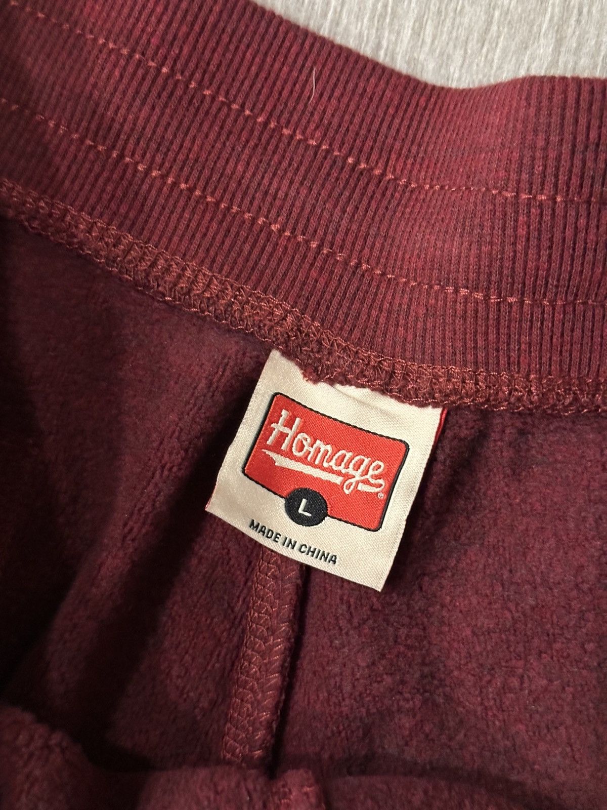 Homage Men's Homage Go-To Sweat Shorts Wine Size L Large Used Size US 36 / EU 52 - 3 Thumbnail