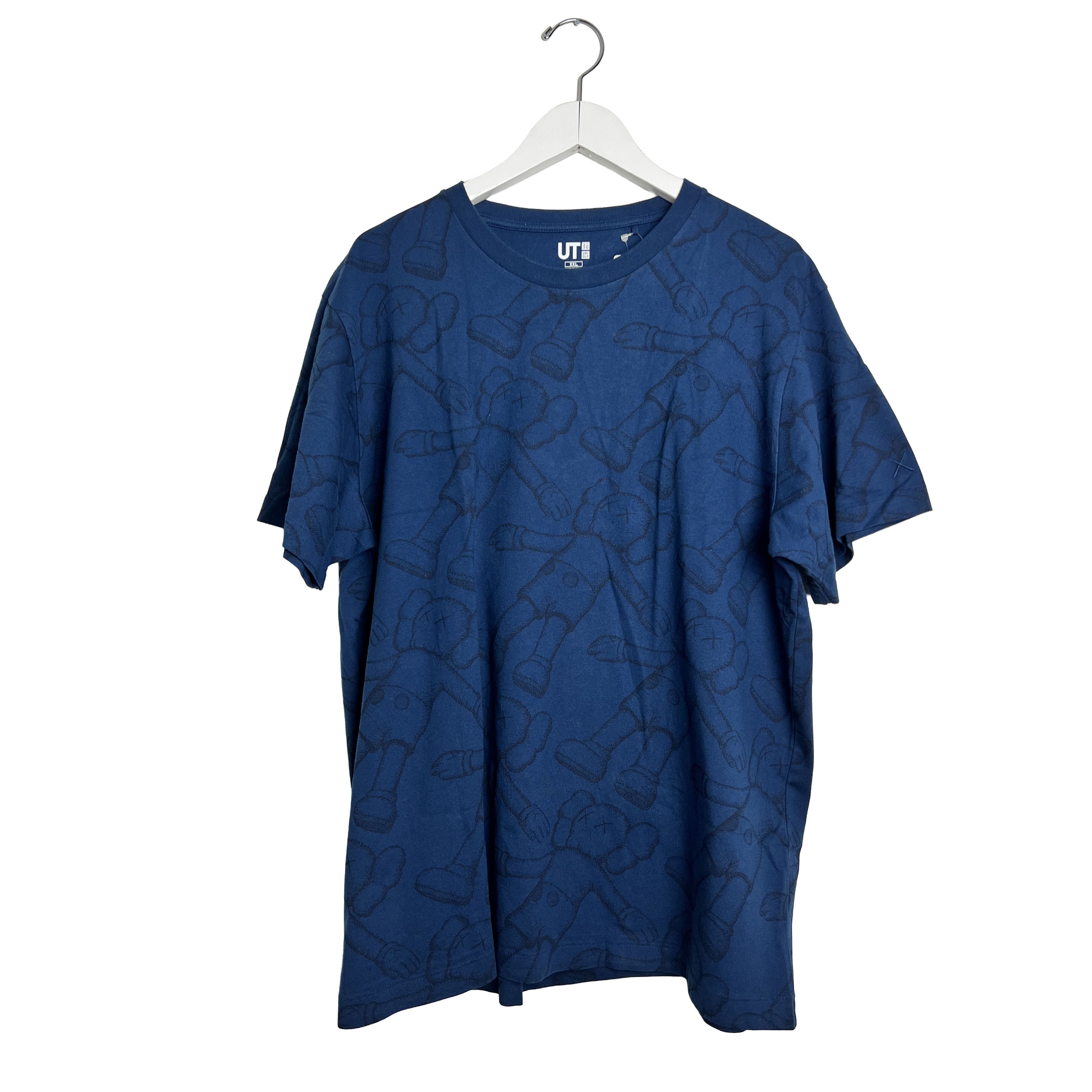 Kaws × Uniqlo Companion Print T-Shirt Size US XXL / EU 58 / 5 - 1 Thumbnail