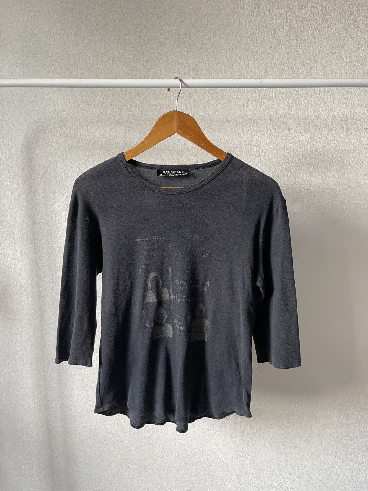 Raf Simons 1998-1999 Raf Simons Tee Size US S / EU 44-46 / 1 - 2 Thumbnail