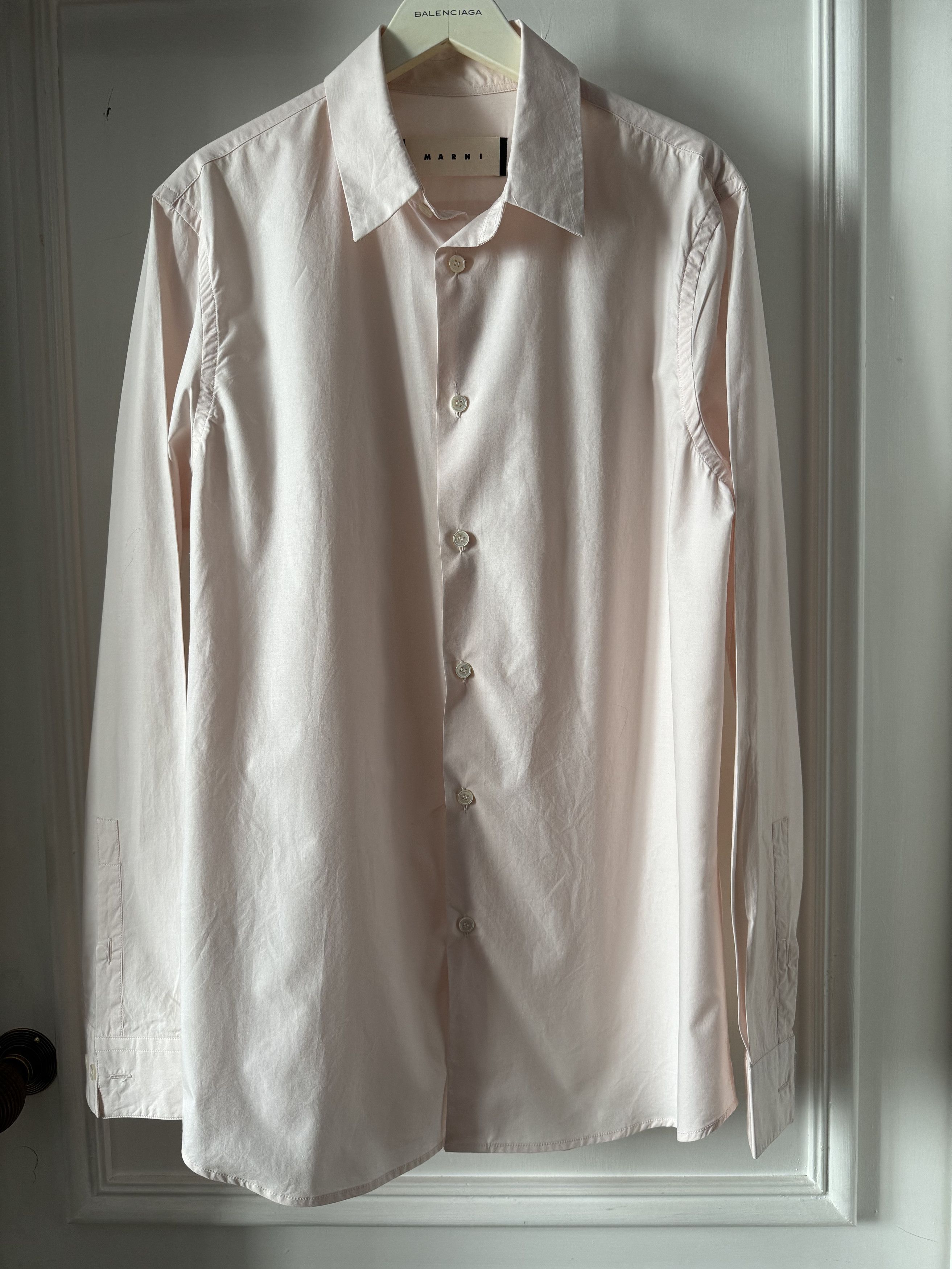 image of Marni Shirt Size 46 Worn Once in Light Rosa, Men's