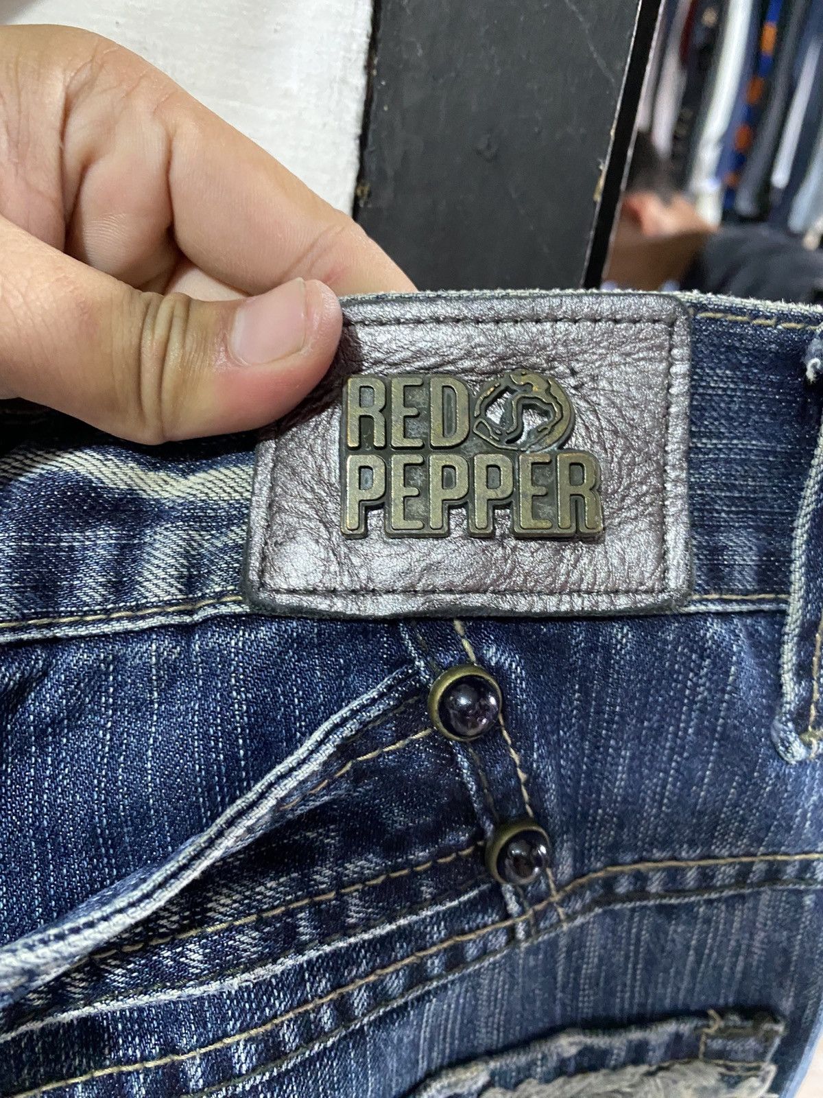 Other Rare vintage red pepper jeans faded Size US 29 - 8 Thumbnail