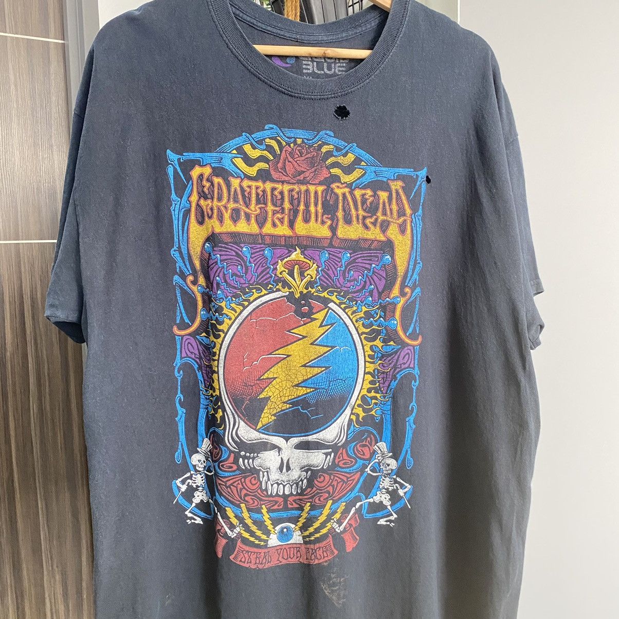 Grateful Dead Thrashed Faded Vintage Y2K Grateful Dead Band ERD GRUNGE TEE Size US XL / EU 56 / 4 - 2 Thumbnail