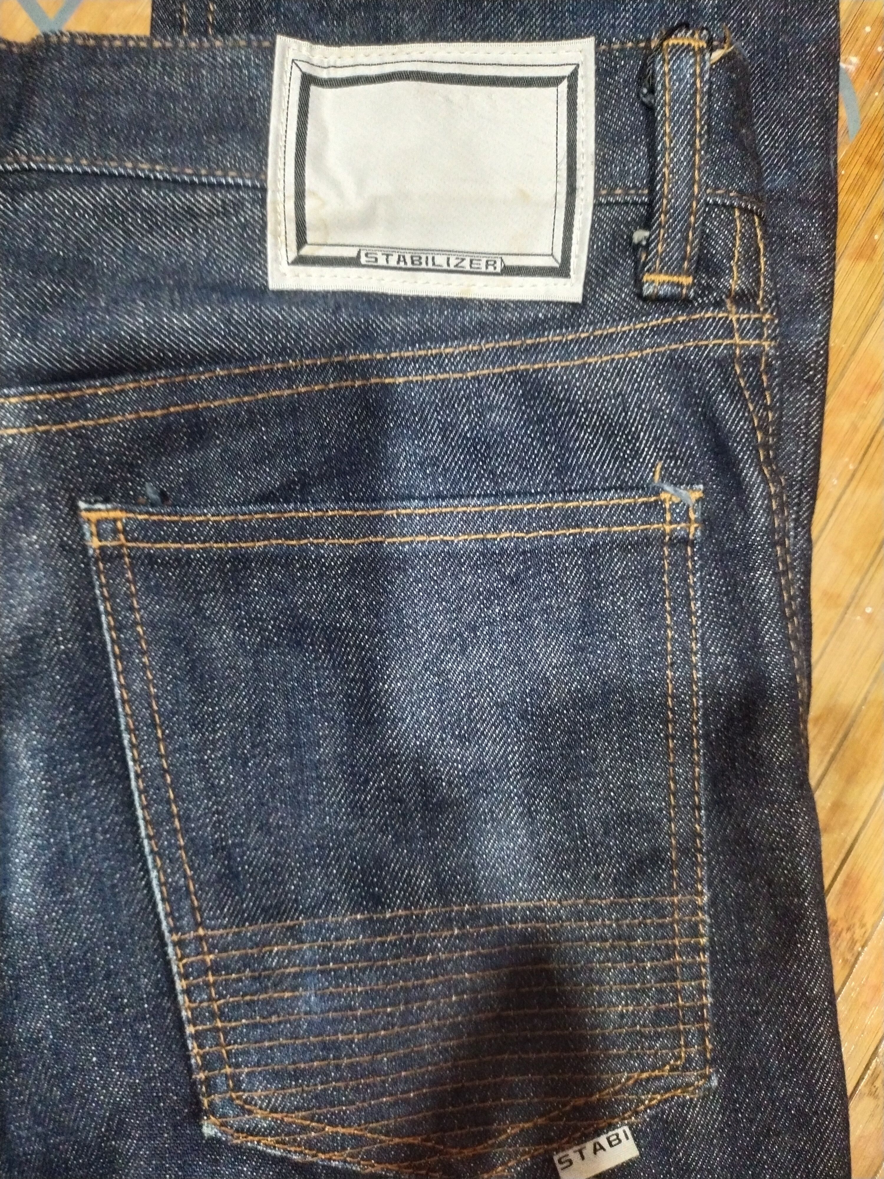 Indigo × Japanese Brand × Vintage Stabilizer gNZ Regular Fit Sz 30" Size US 30 / EU 46 - 3 Thumbnail