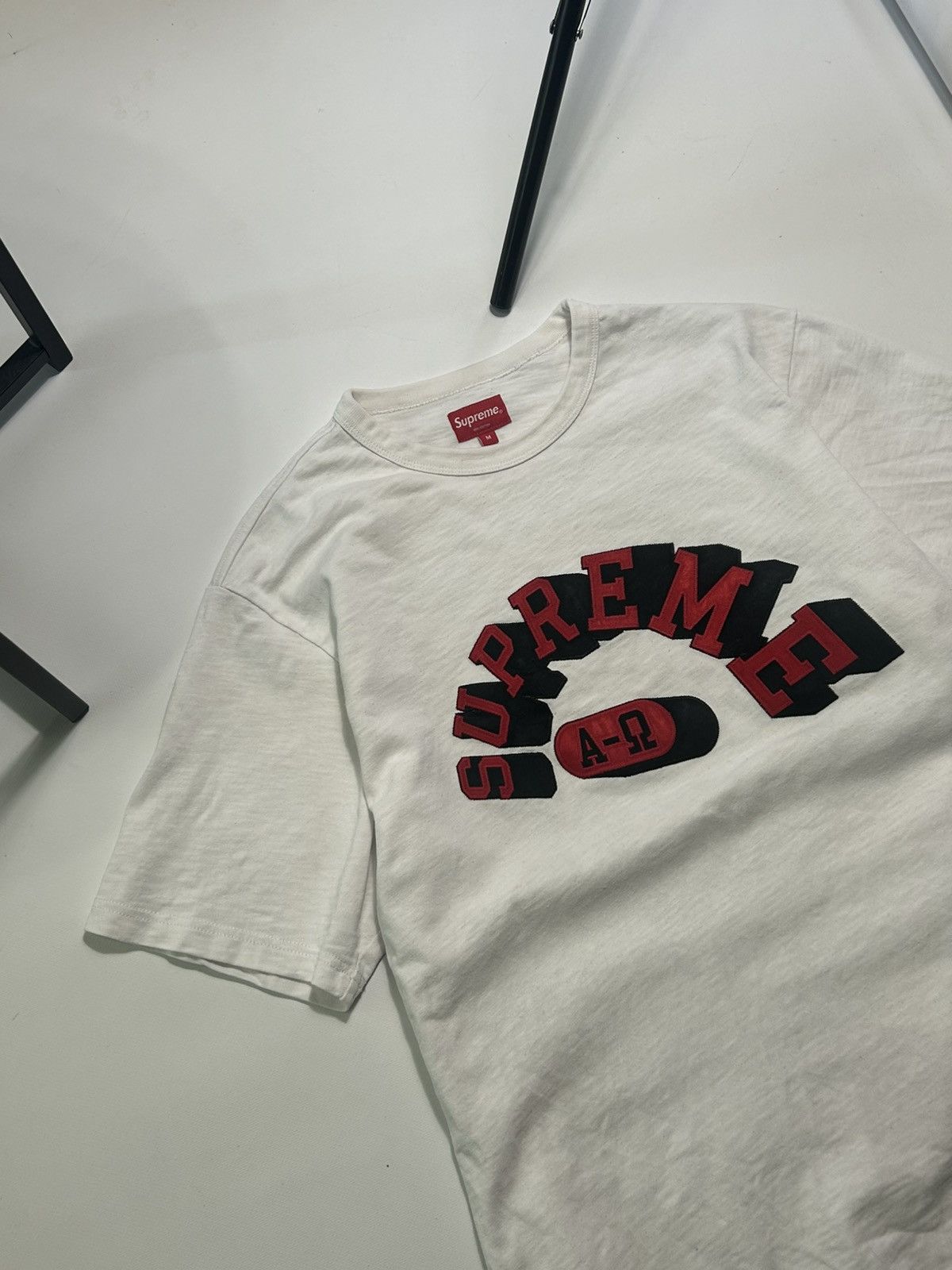Supreme × Vintage Supreme White Shirt Big Logo Mens Size M Size US M / EU 48-50 / 2 - 6 Thumbnail
