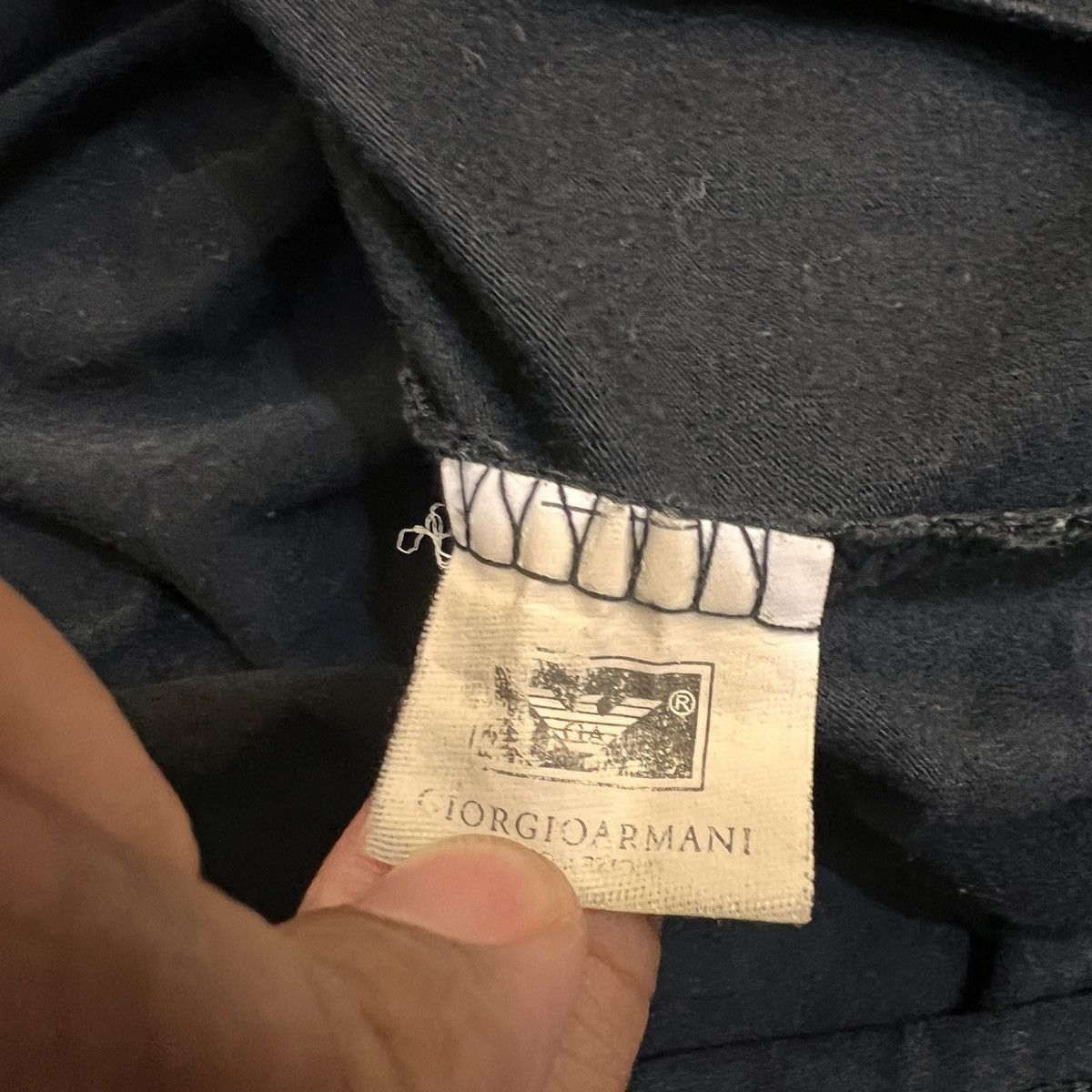 Armani Exchange Giorgio Armani long sleeves tee Size US L / EU 52-54 / 3 - 4 Thumbnail