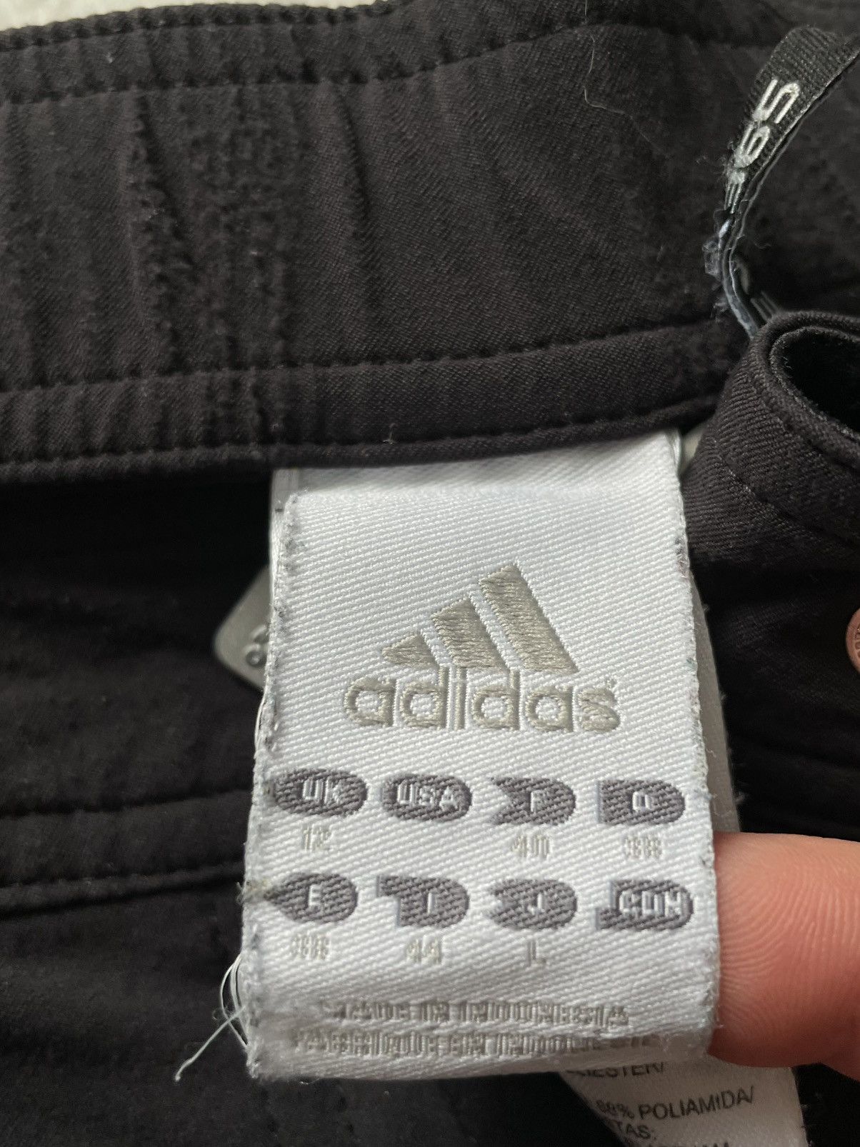 Adidas Vintage Y2K Adidas 00’s Baggy Sweatpants Avant Garde RARE Size 26" / US 2 / IT 38 - 9 Thumbnail