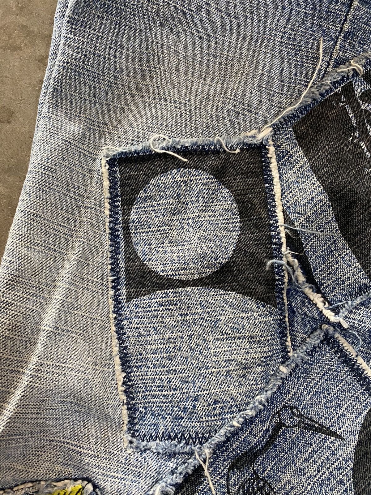 Japanese Brand × Kapital × Tornado Mart Japanese Melt into the universe Patches like Kapital Jeans Size US 34 / EU 50 - 6 Thumbnail