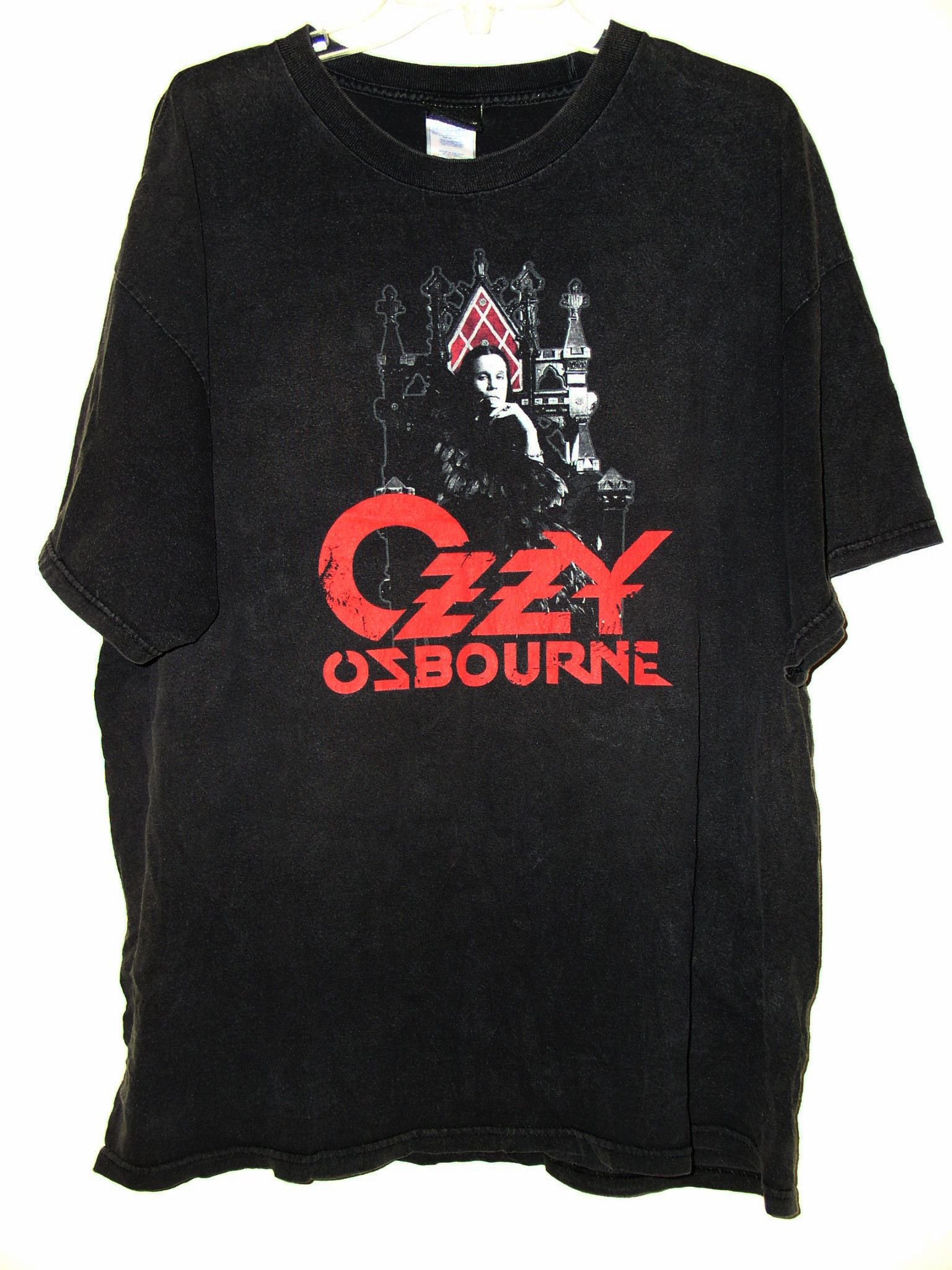 Ozzy Osbourne Concert Tour Shirt Winterland Signatures
