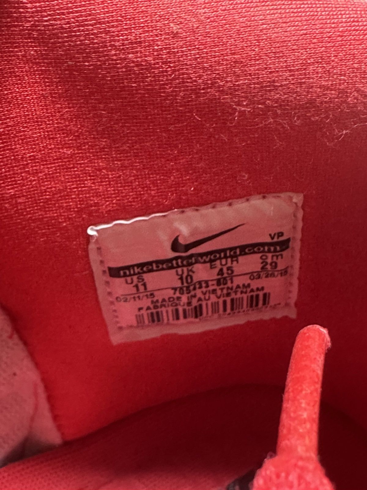 Nike ‘Red October’ Nike Dunk High Size US 11 / EU 44 - 8 Thumbnail