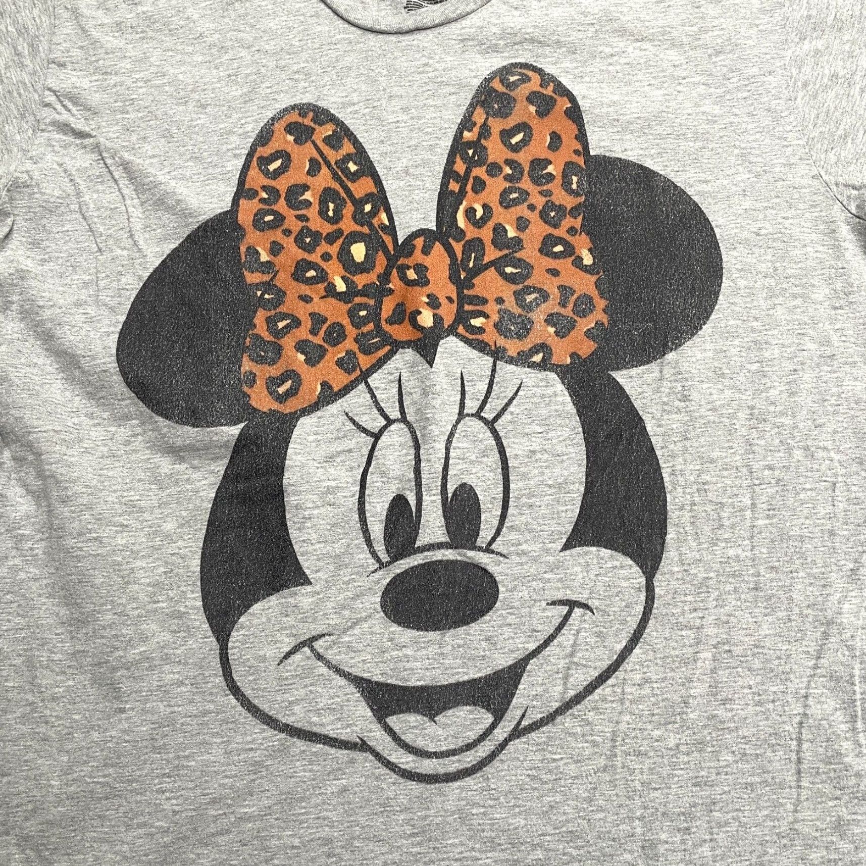 Disney Disney Minnie Mouse Graphic T-Shirt Unisex XL Gray Crew Neck Short Sleeve Tee Size XL / US 12-14 / IT 48-50 - 3 Thumbnail