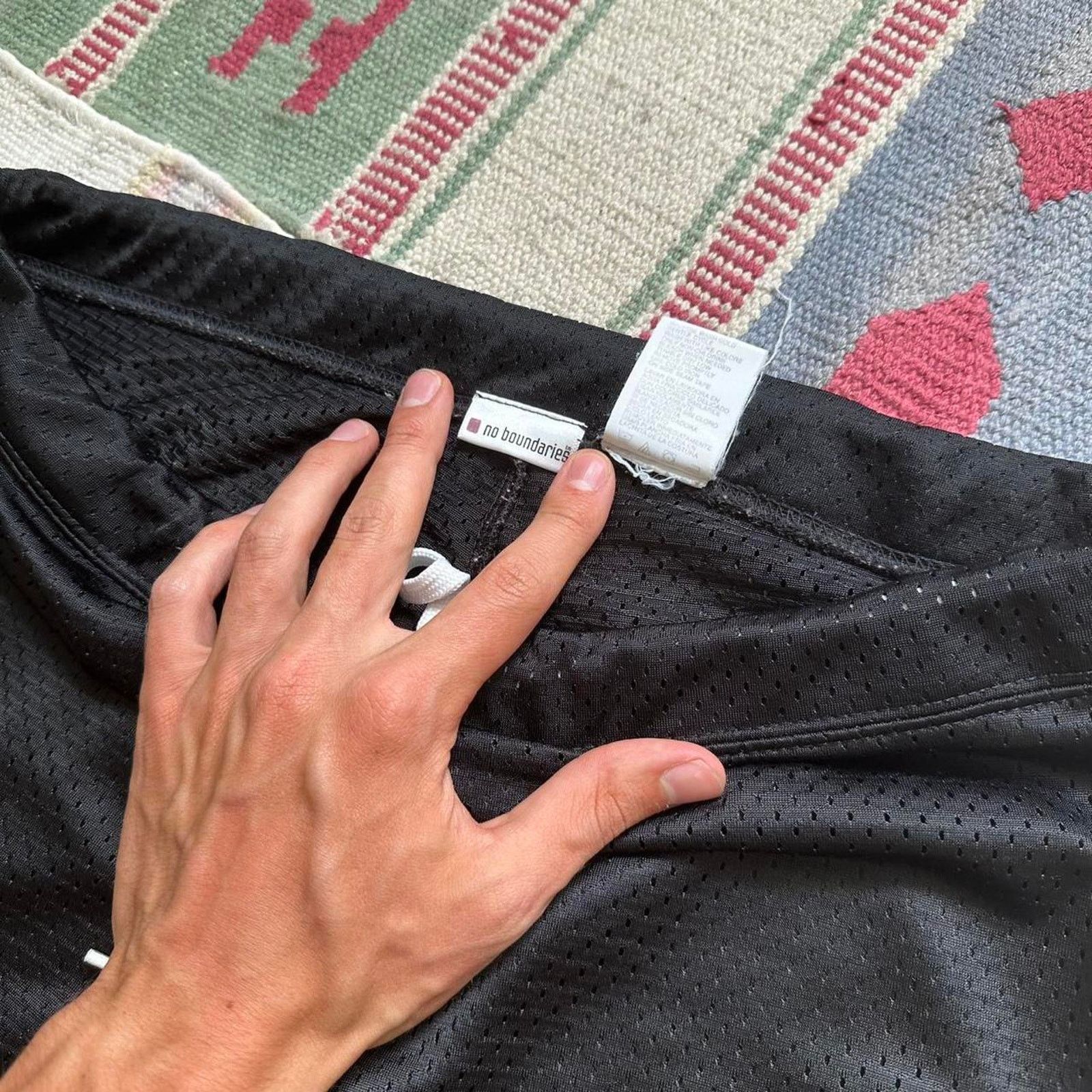 Vintage Vintage Y2K Black Striped Sporty Sweatpants Flare Track Pant Size 28" / US 6 / IT 42 - 7 Thumbnail