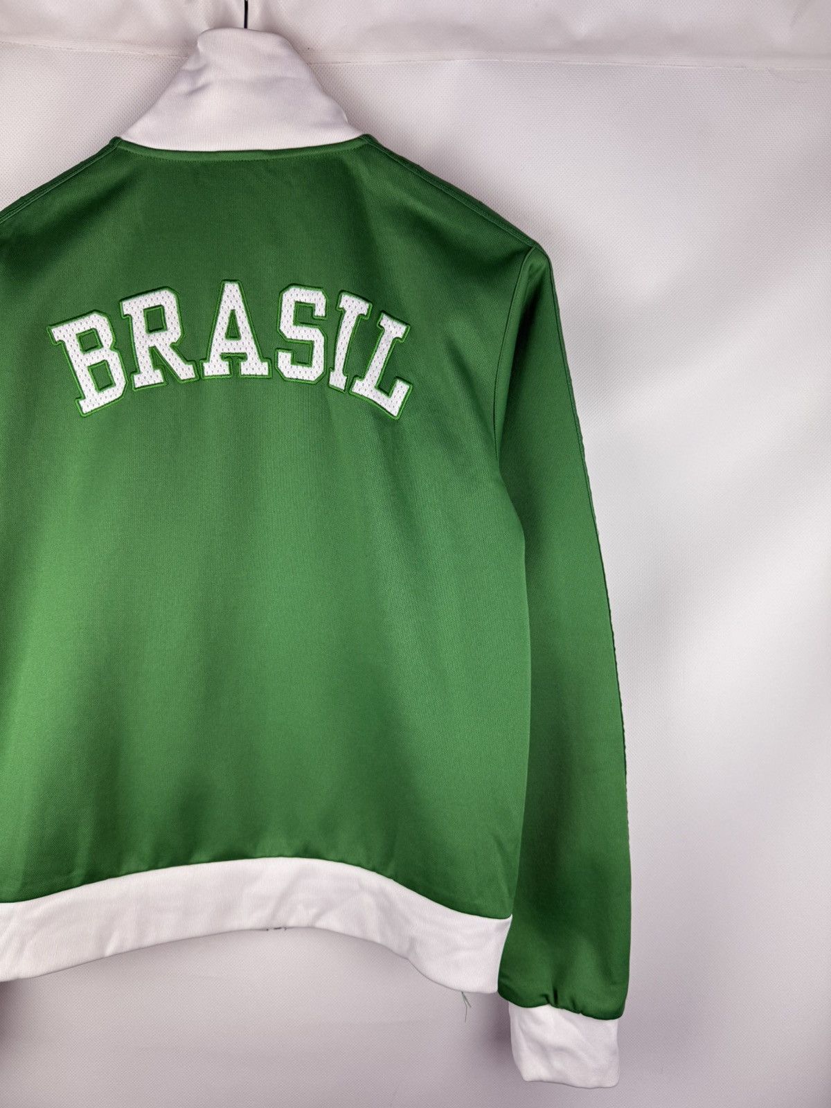 Nike Nike Brazil Vintage Soccer Track Top Jacket Size M Size US M / EU 48-50 / 2 - 17 Thumbnail