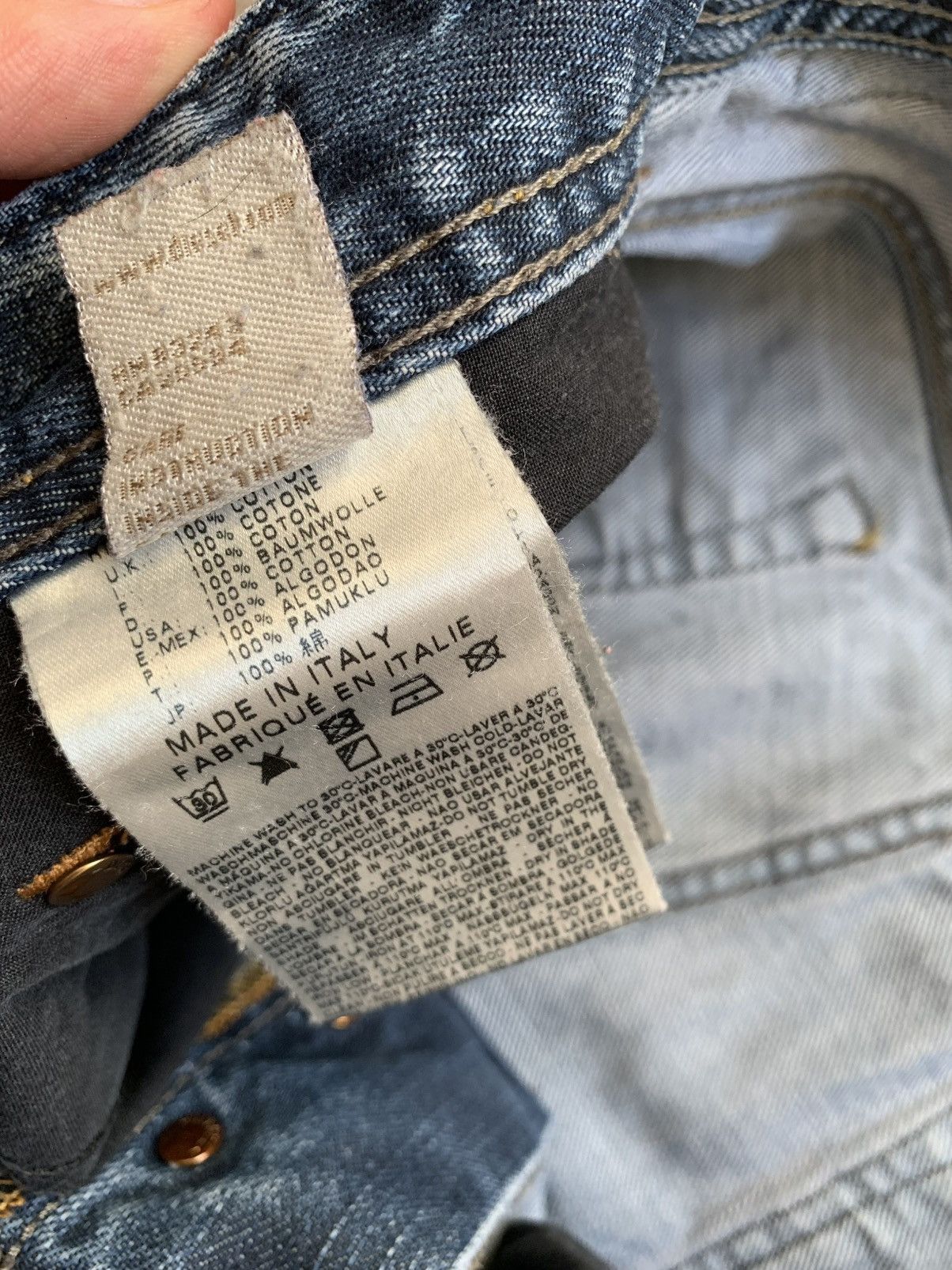 Diesel × If Six Was Nine × Le Grande Bleu (L.G.B.) Diesel Larke Straight Mudwash Jeans LGB Ifsixwasnine vibe Size US 32 / EU 48 - 7 Thumbnail