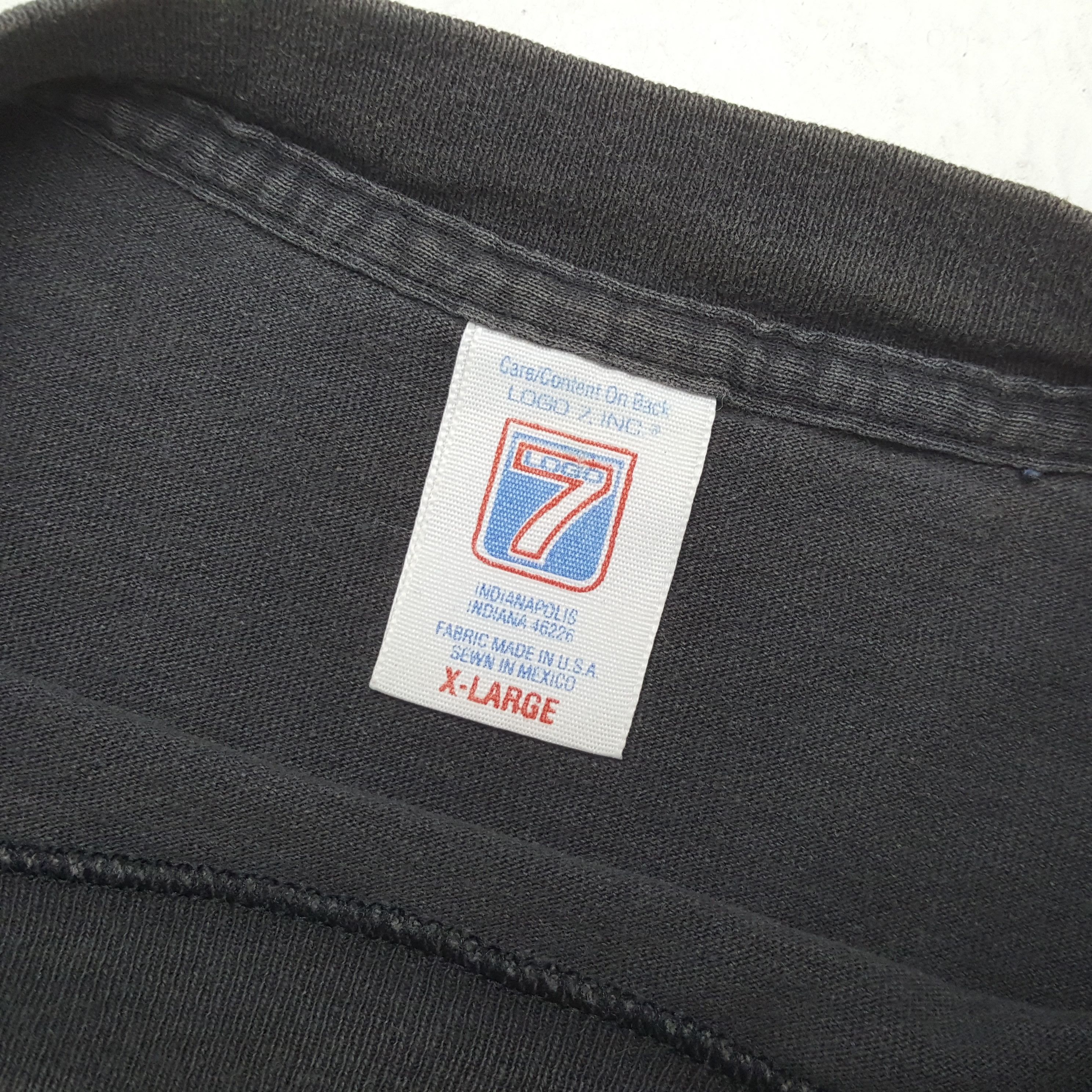 Logo 7 Indianapolis Motor Speedway Vintage Tshirt RR6 Size US XL / EU 56 / 4 - 4 Thumbnail