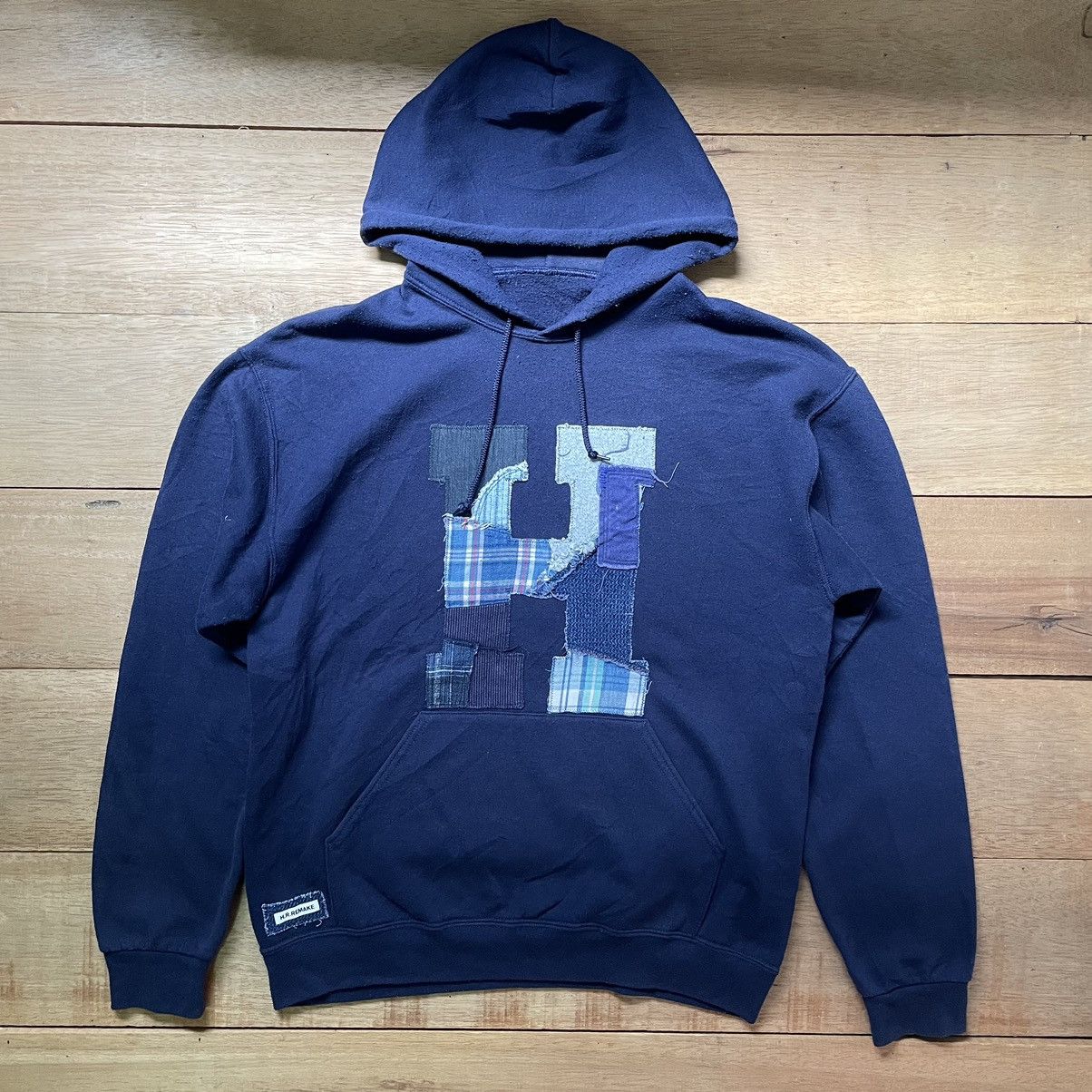 H.R.Remake Navy Hoodie.