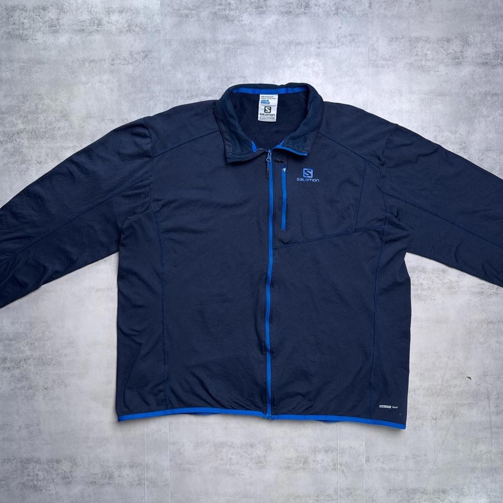 Salomon Y2K Salomon Avanced Skin Warm 00s Navy Zip Up Jacket Size US XXL / EU 58 / 5 - 6 Thumbnail