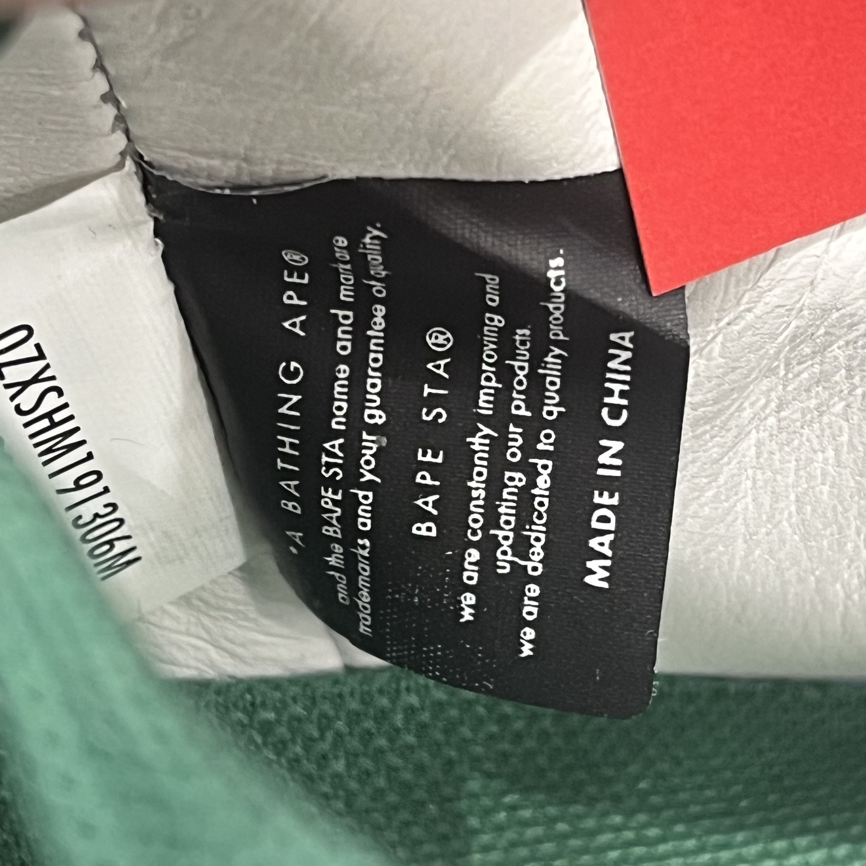 Bape BAPESTA OS Size US 10 / EU 43 - 18 Thumbnail
