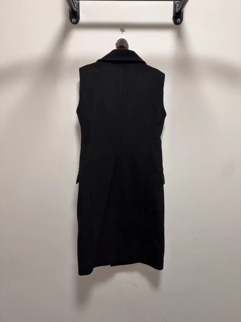 Versace Versace Black long coat Size M / US 6-8 / IT 42-44 - 2 Thumbnail