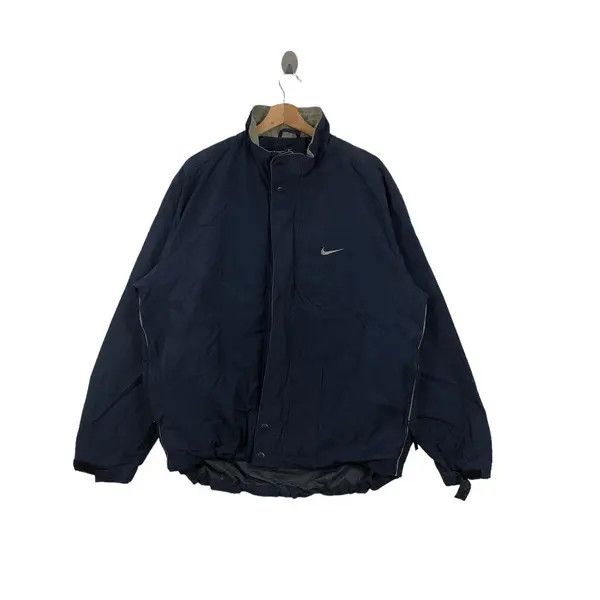 Nike Vintage NIKE GOLF TIGER WOOD Swoosh Windbreaker Jacket Size US L / EU 52-54 / 3 - 1 Thumbnail