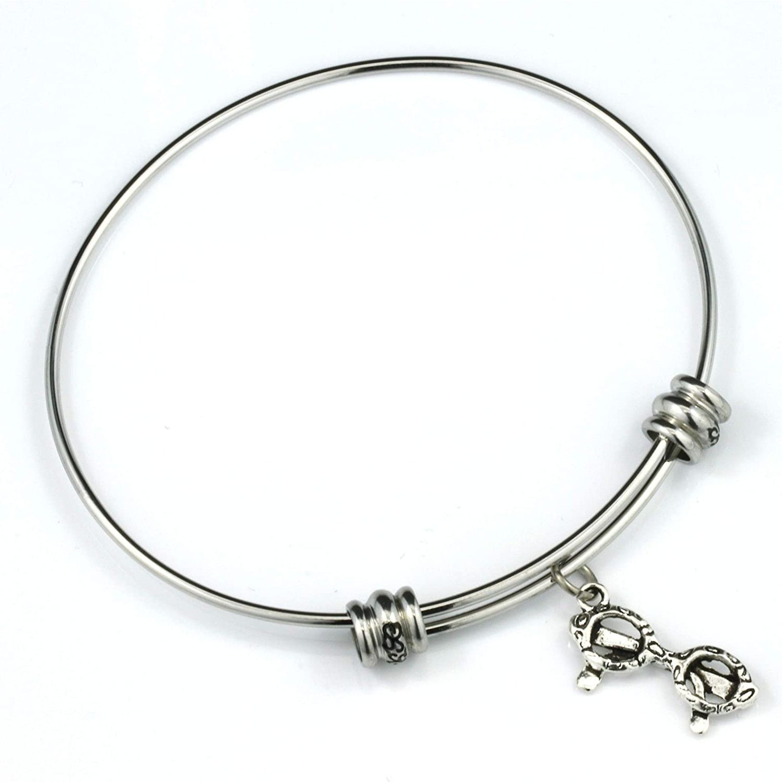 & Other Stories Eye Glasses Charm Bracelet | Eyeglasses Bangle Size ONE SIZE - 2 Thumbnail