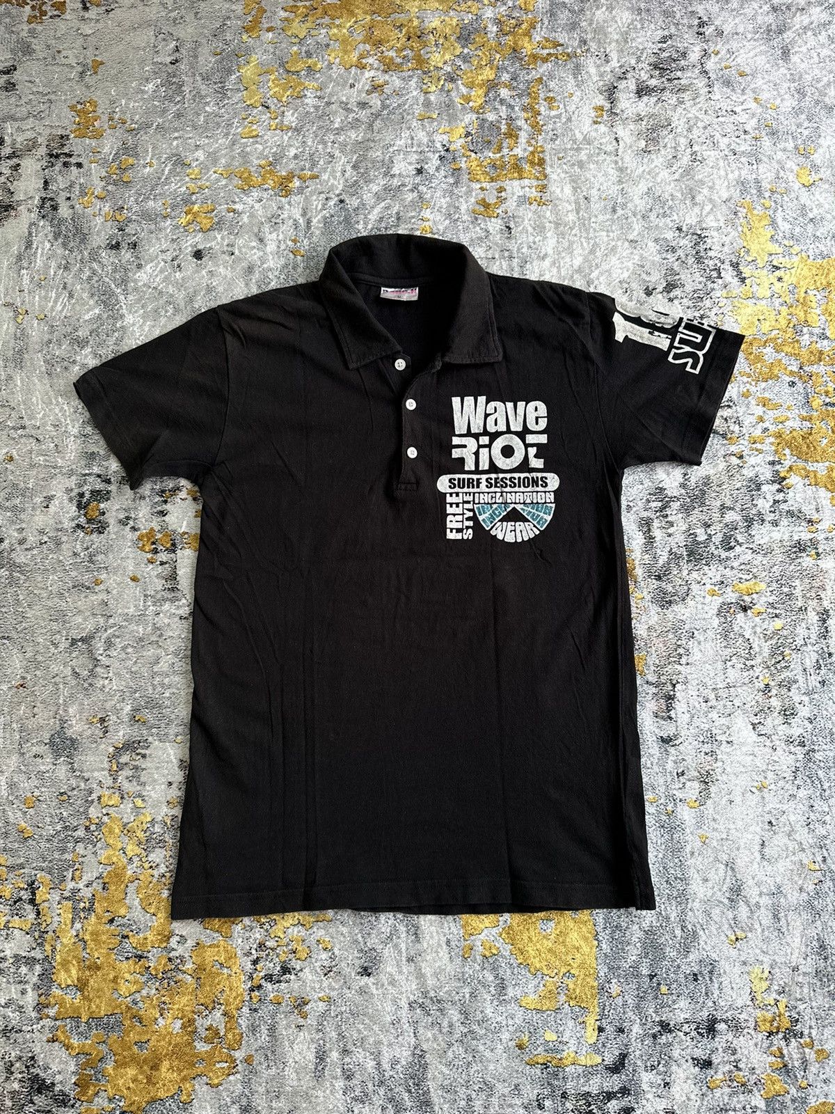 Beauty Beast Crazy Trashed Surf poem tshirt Summer style Japanese dope.h Size US S / EU 44-46 / 1 - 4 Thumbnail
