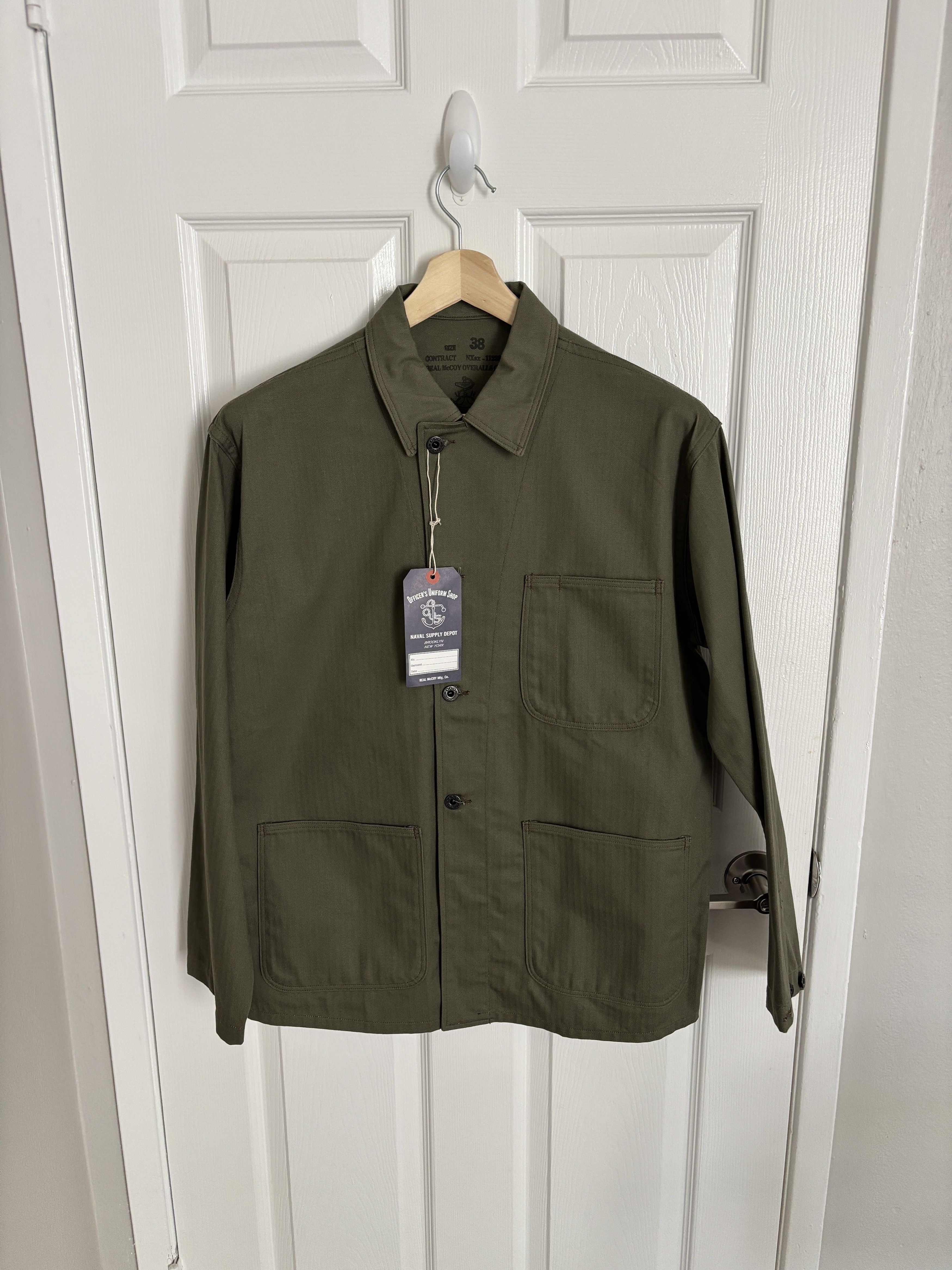 The Real McCoy's The Real McCoy's N-3 (Model 220) Olive - Size 38 Size US M / EU 48-50 / 2 - 2 Thumbnail