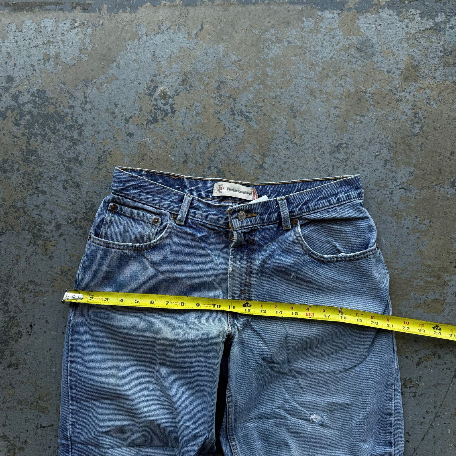 Levi's Vintage Y2K Levi’s 550 Relaxed Fit Sz 16 Husky Jeans 34x28 Size US 34 / EU 50 - 8 Thumbnail
