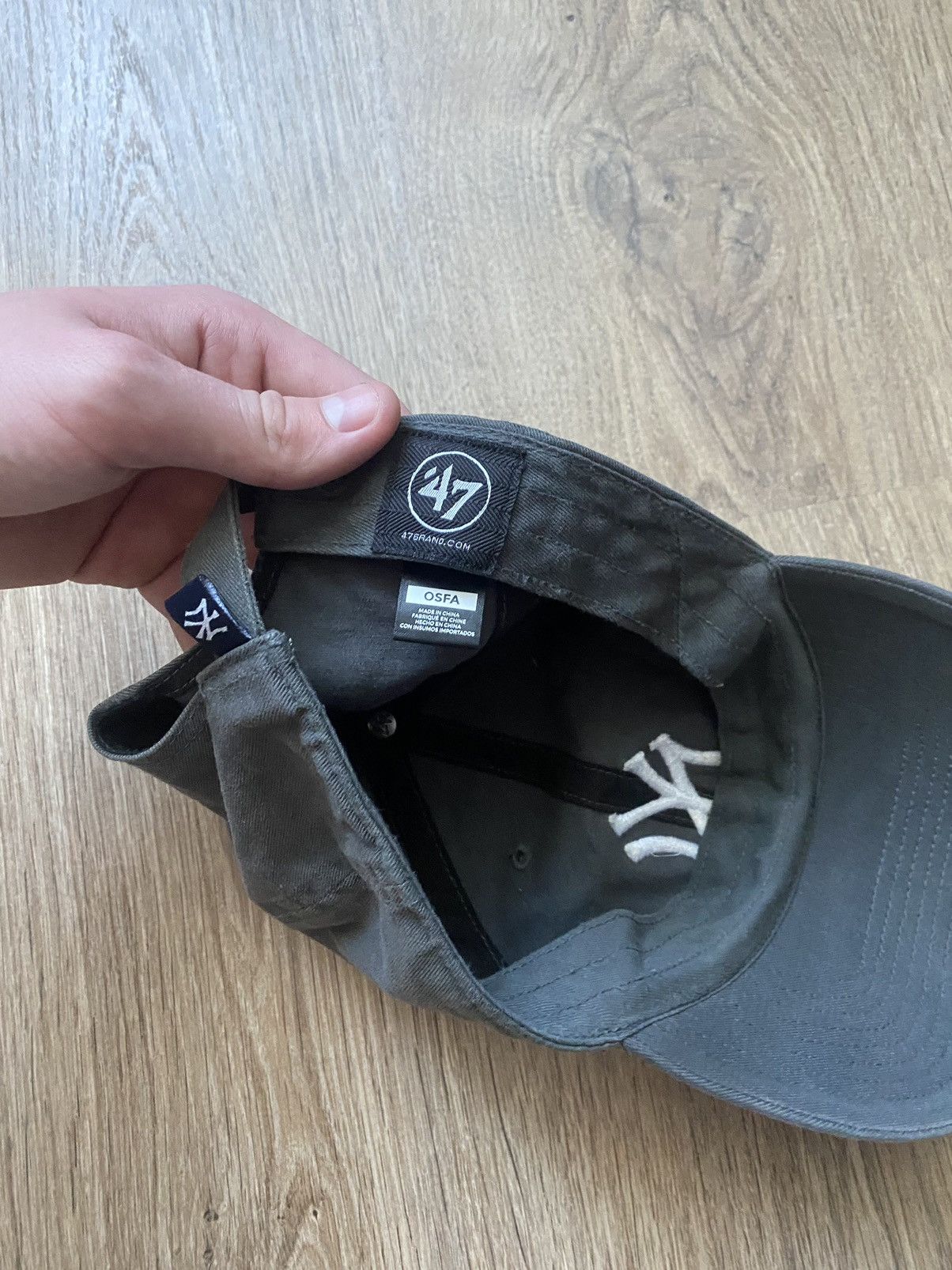 MLB × Vintage Vintage NEW YORK YANKEES Hat MLB Baseball Cap Size ONE SIZE - 6 Thumbnail