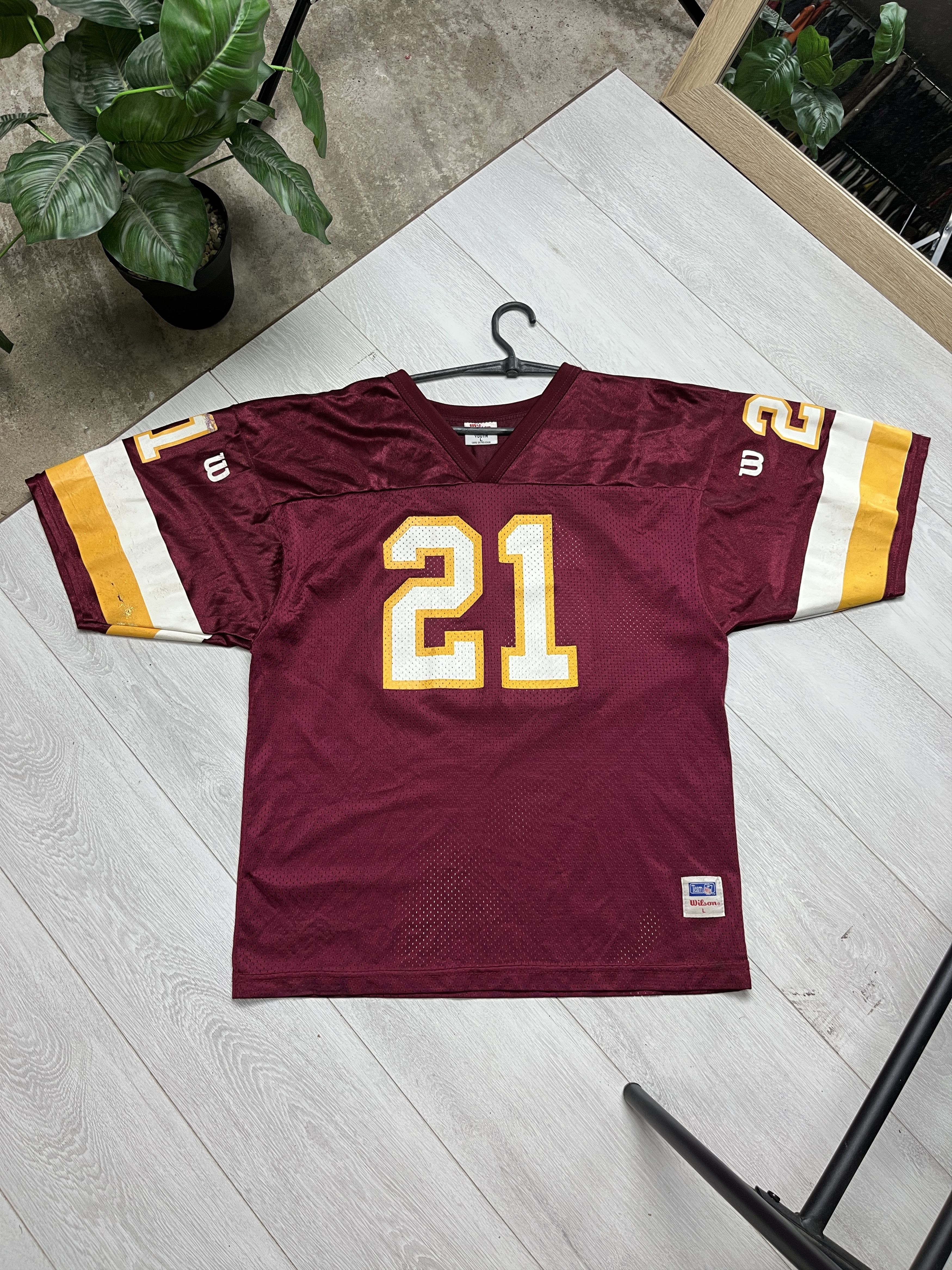 Other 1990s WILSON WASHINGTON REDSKINS TERRY ALLEN JERSEY - 821 Size US L / EU 52-54 / 3 - 1 Thumbnail