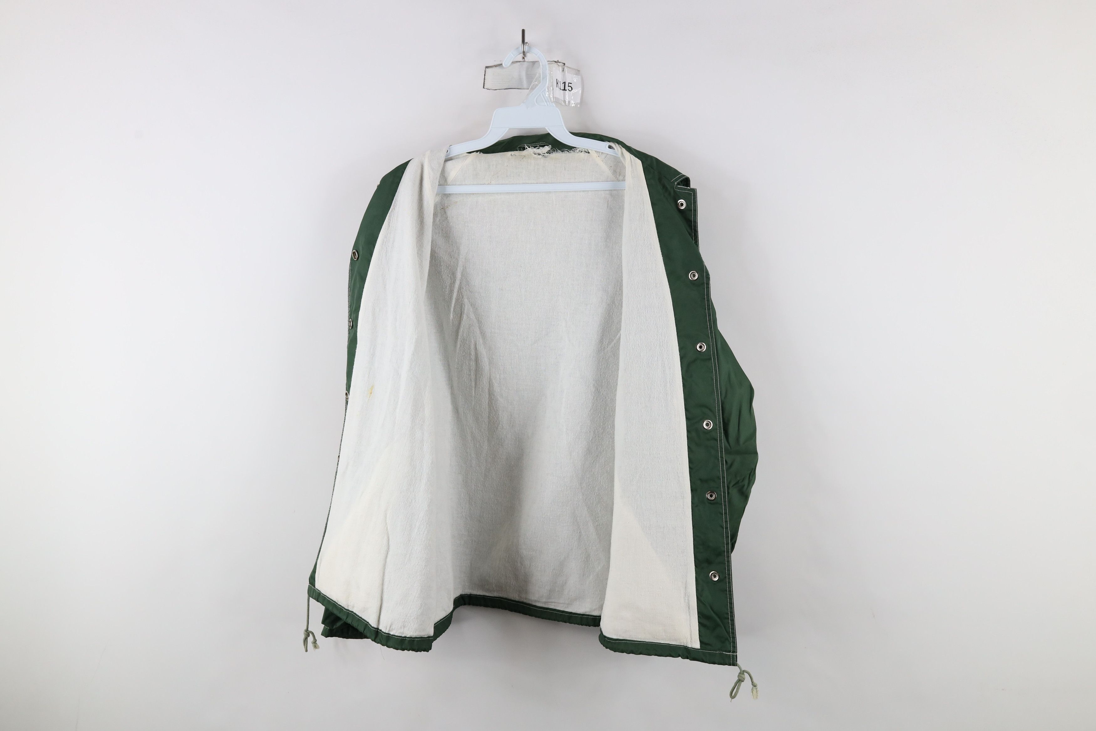Vintage Vintage 70s Streetwear Lined Coaches Coach Jacket Green USA Size XL / US 12-14 / IT 48-50 - 10 Thumbnail