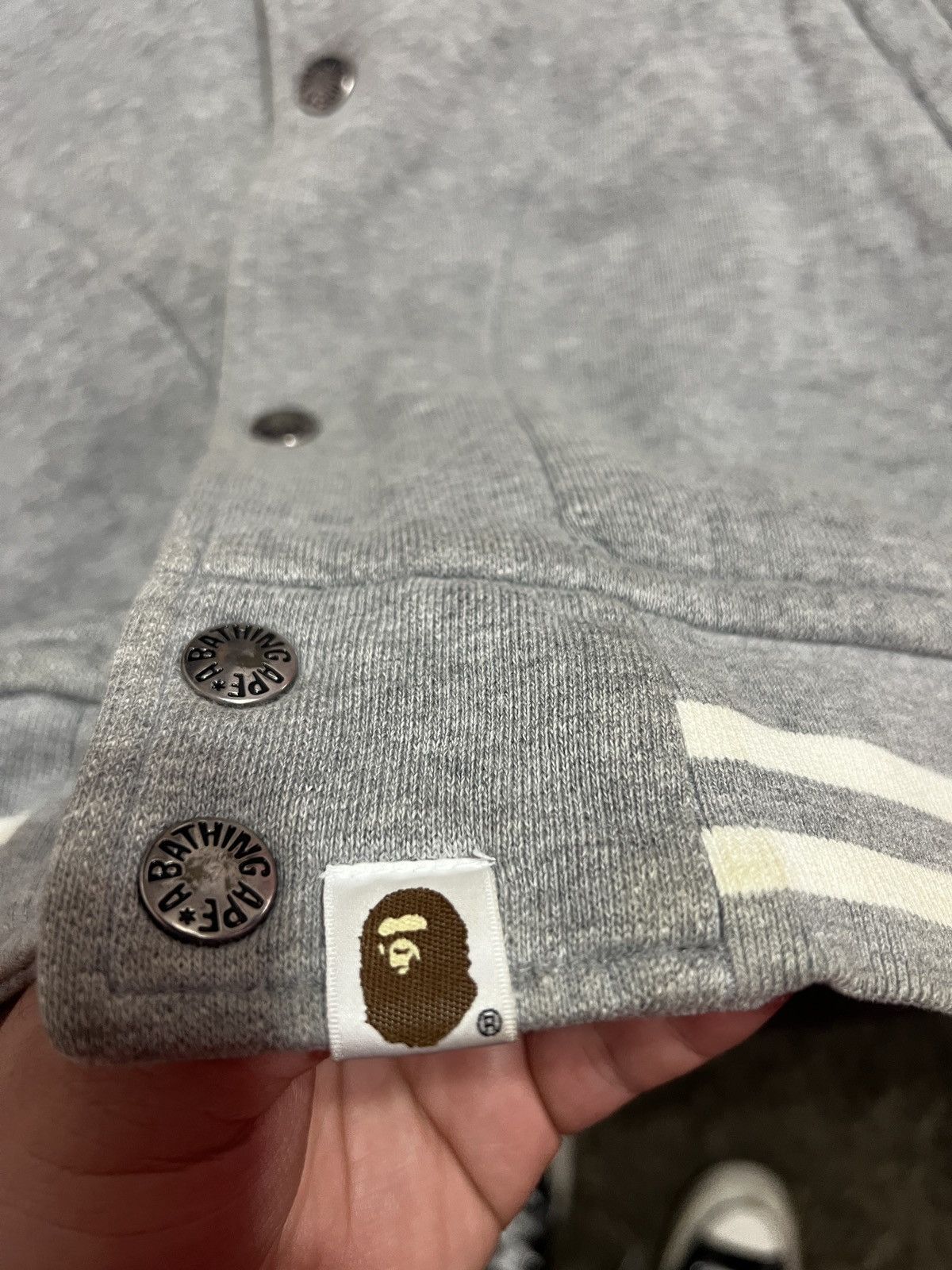 Bape BAPE SHARK VARSITY HOODIE CLASSIC Size US L / EU 52-54 / 3 - 2 Thumbnail