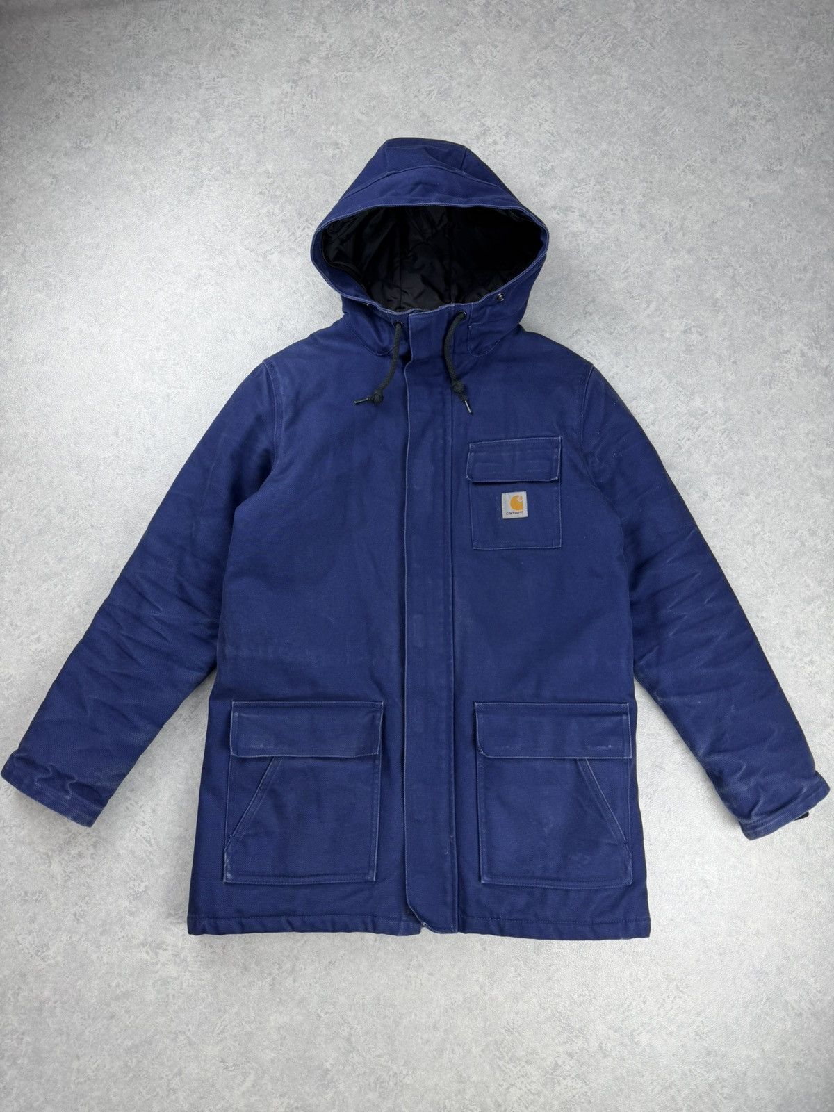 Carhartt Carhartt Siberian Parka Jacket M Navy Thinsulate Hooded Size US M / EU 48-50 / 2 - 2 Thumbnail