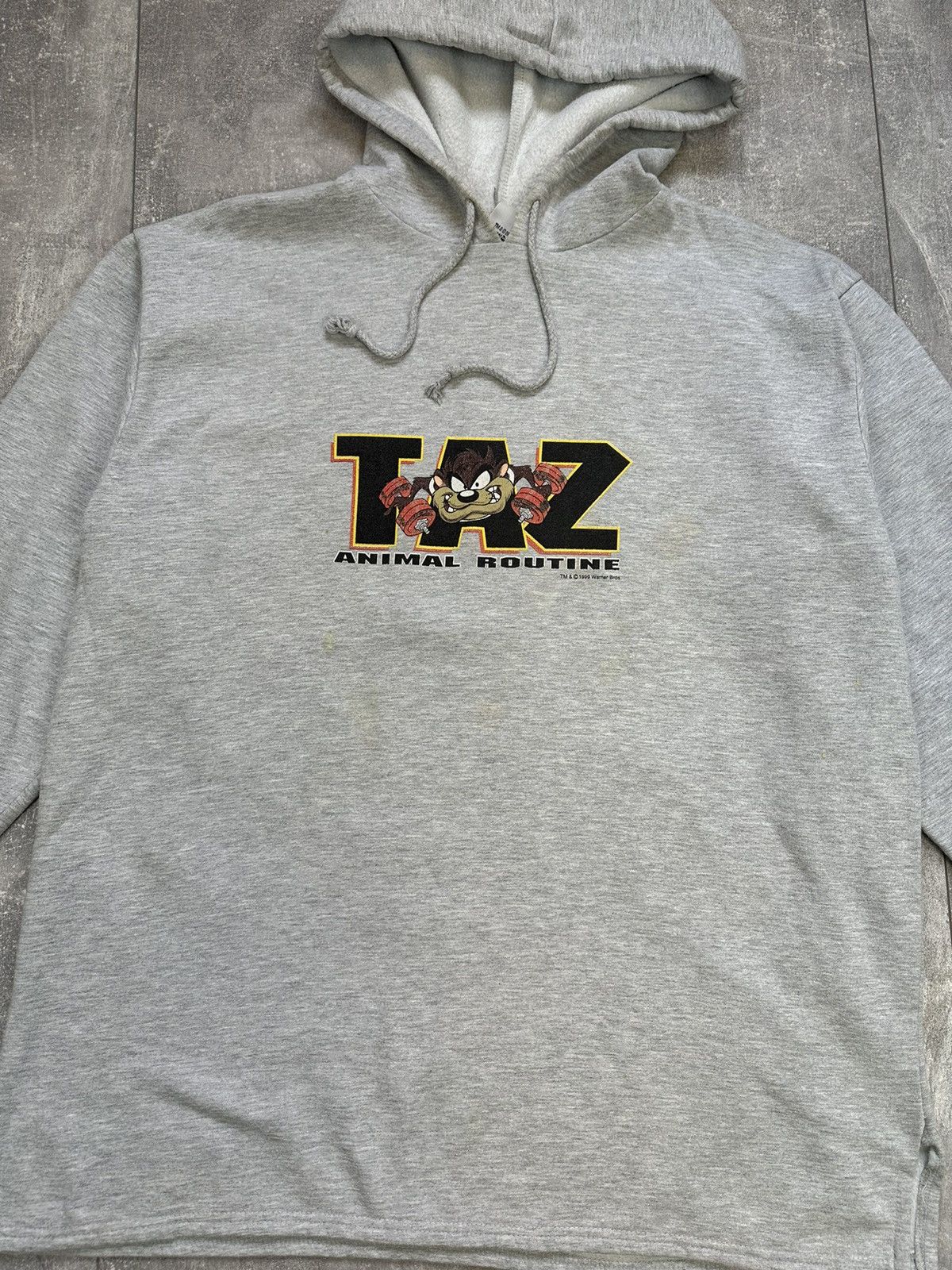 Other Men’s Taz 1999 movie hoodie streetwear vintage Size US L / EU 52-54 / 3 - 6 Thumbnail