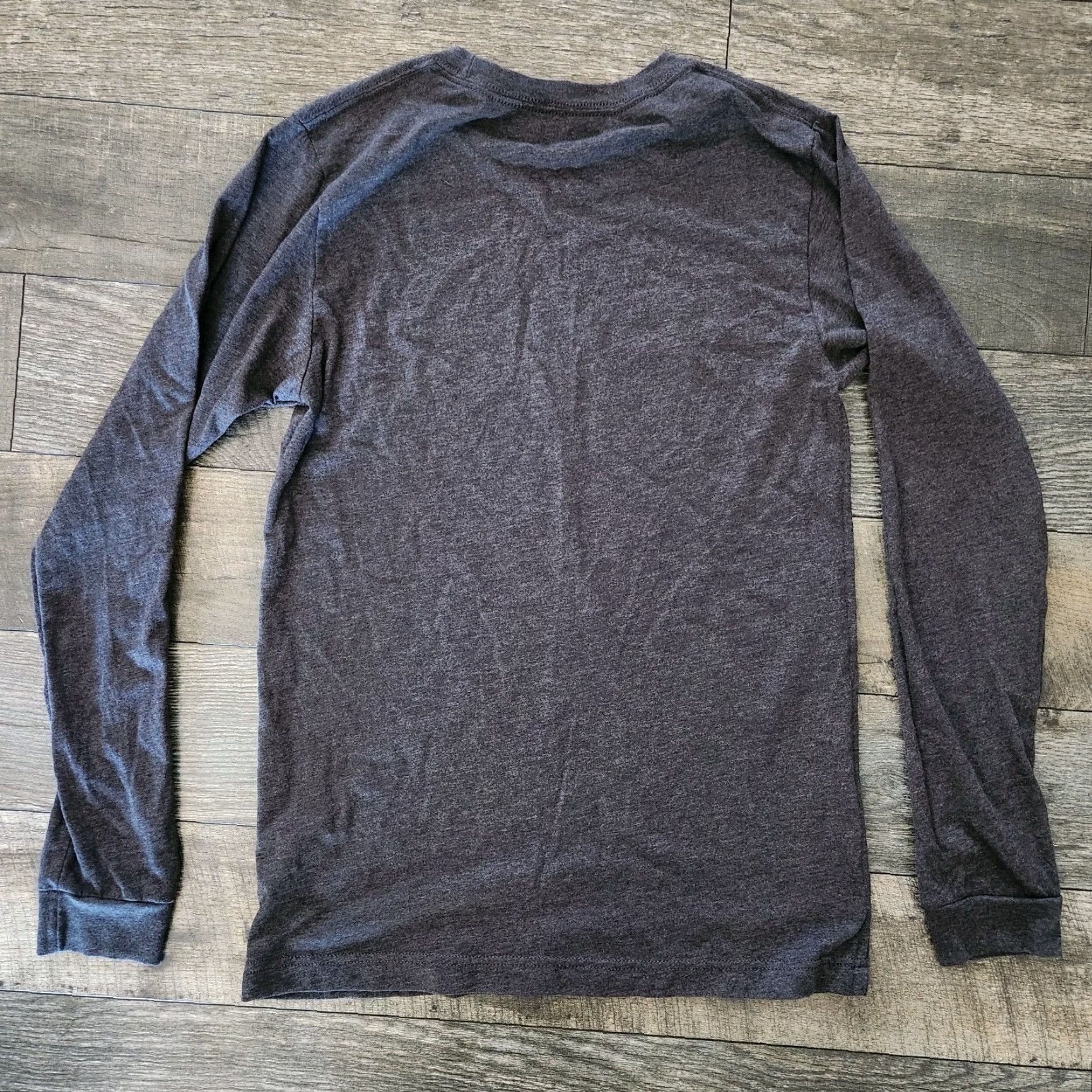 Vintage Bulleit Bourbon Frontier Whiskey T Shirt Tee Long Sleeve Medium Gray Mens Shirt Size US M / EU 48-50 / 2 - 3 Thumbnail