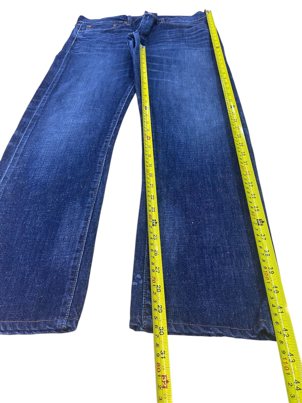 Levi's Levi’s Vintage Whiskers Blue Wash Style Straight Cut Jeans Size US 36 / EU 52 - 7 Thumbnail