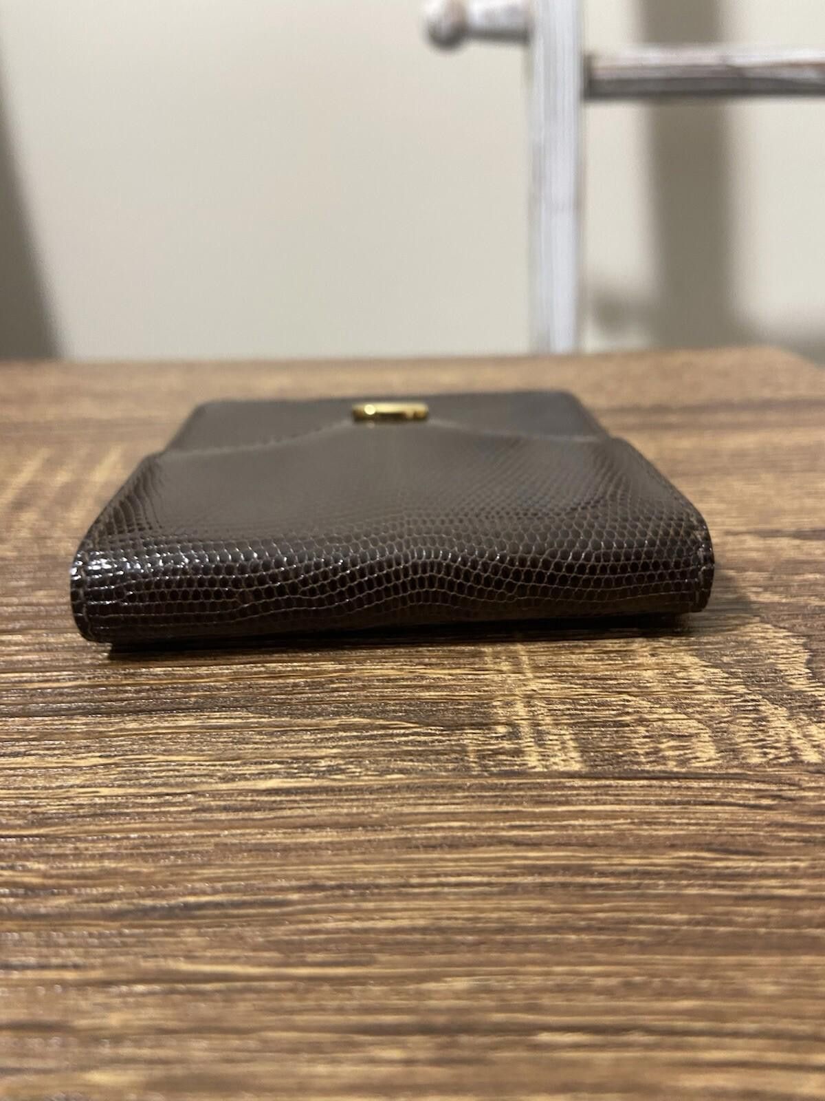 Gucci Vintage Gucci brown snakeskin leather sliding cigarette case Size ONE SIZE - 5 Thumbnail