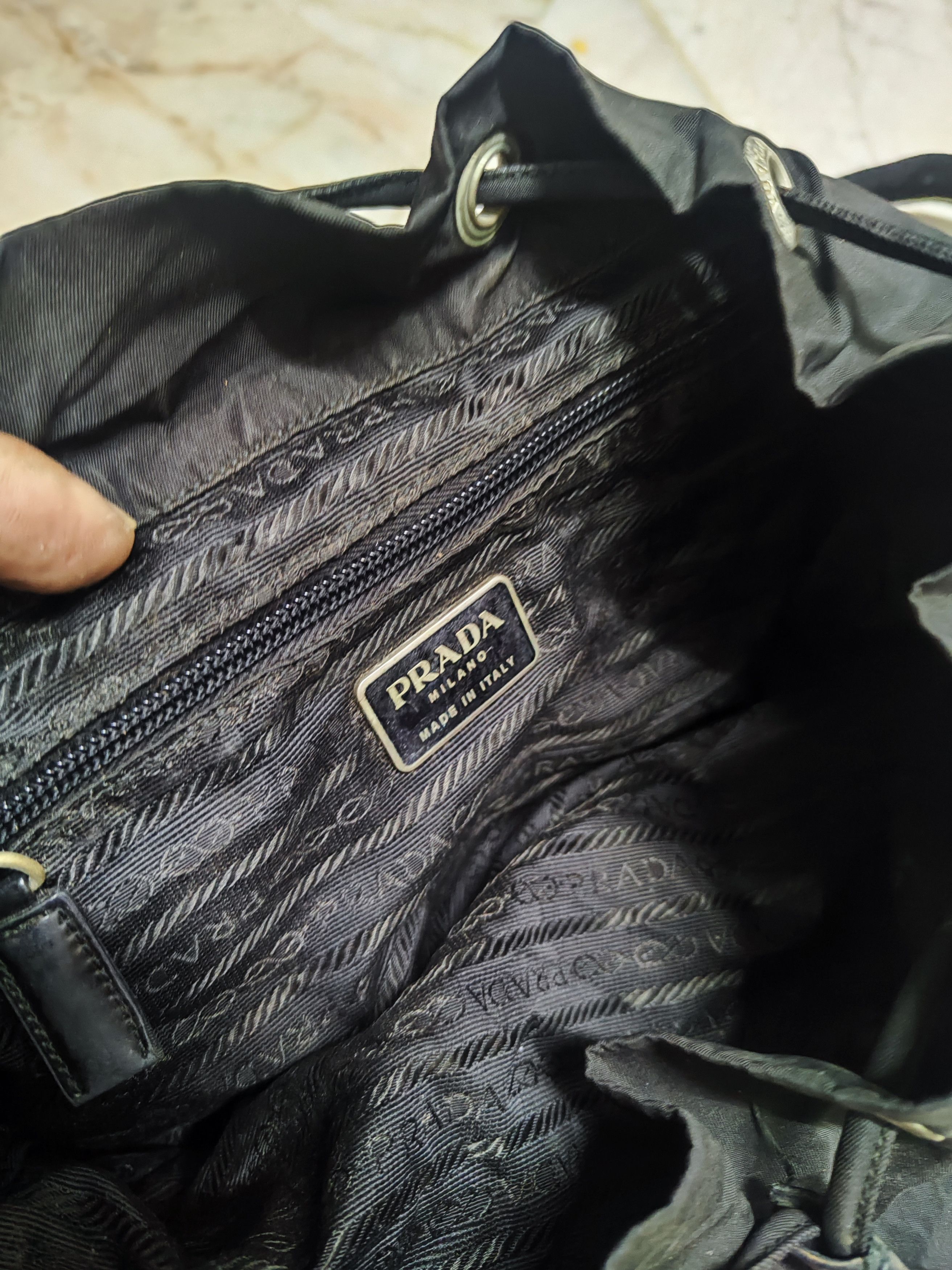 Prada Nylon Bagpack Rucksack Size ONE SIZE - 11 Thumbnail