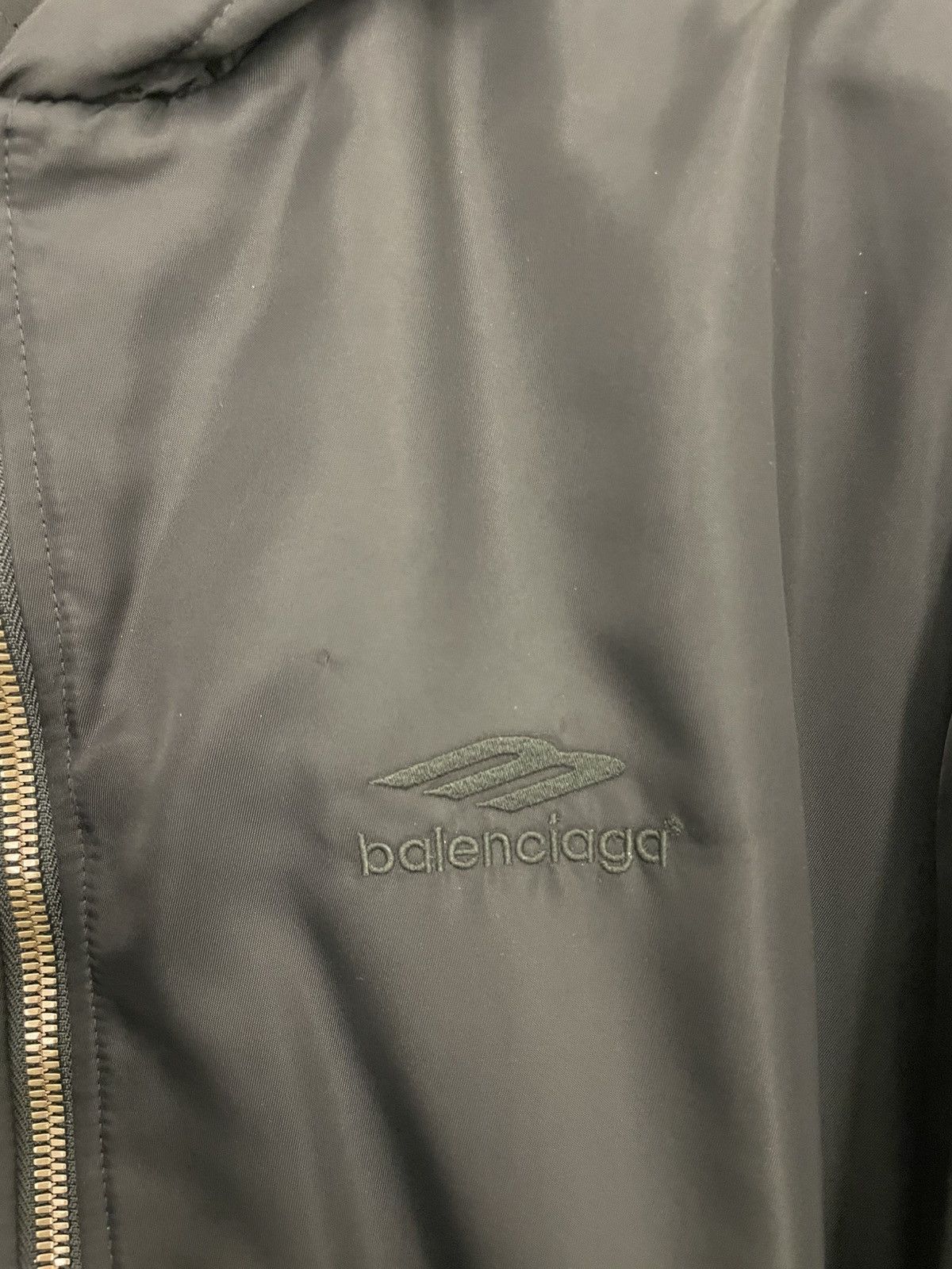 Balenciaga Balenciaga 3b Sports Icon Padded Zip-up Hoodie Size US XXS / EU 40 - 2 Thumbnail