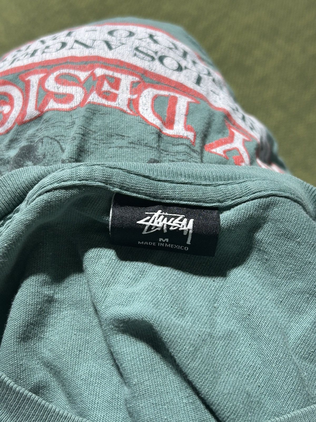 Stussy Teal Blue Stussy T-Shirt Size US M / EU 48-50 / 2 - 3 Thumbnail