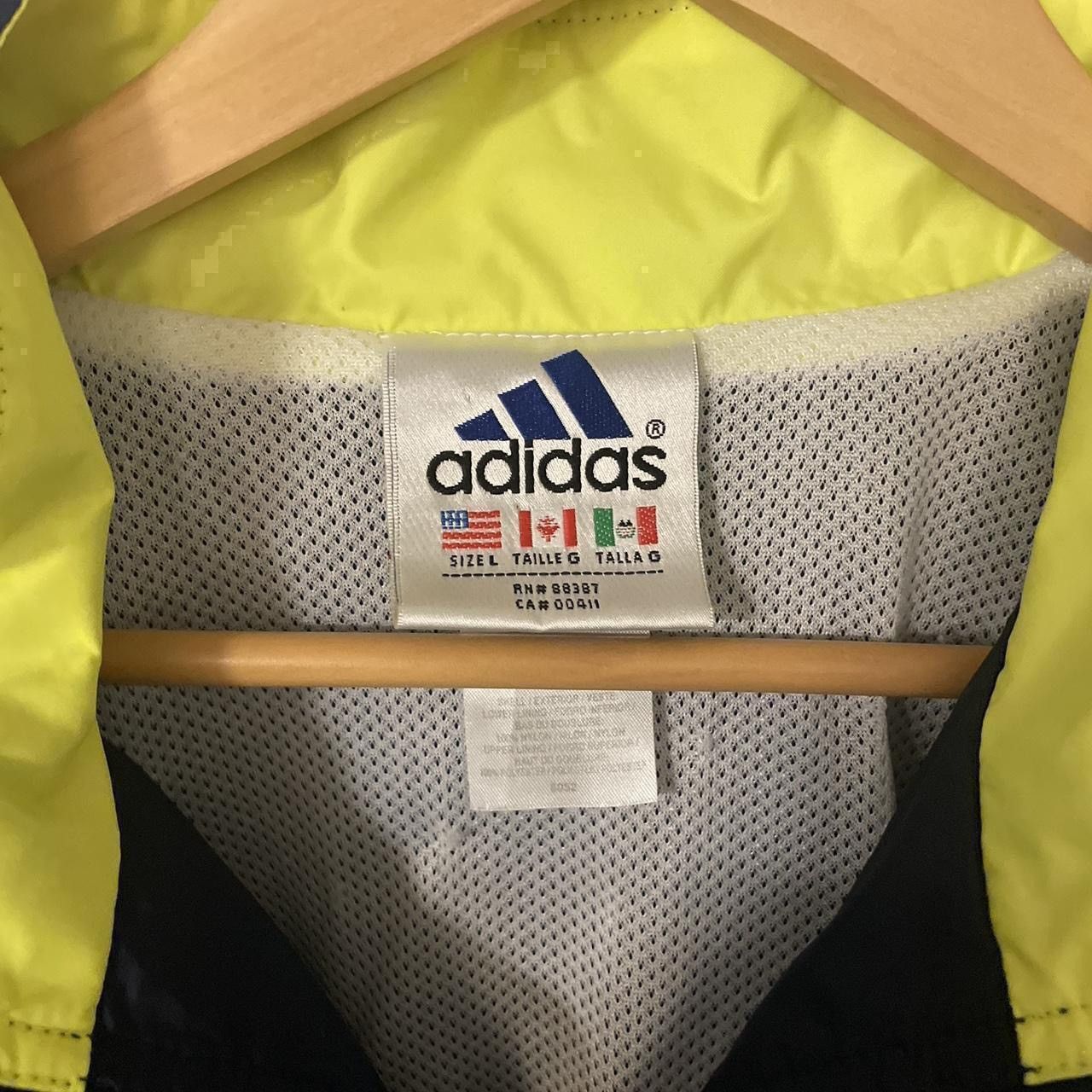 Other Vintage 90’s Adidas Embroidered Zip-up Windbreaker Jacket Size US L / EU 52-54 / 3 - 2 Thumbnail