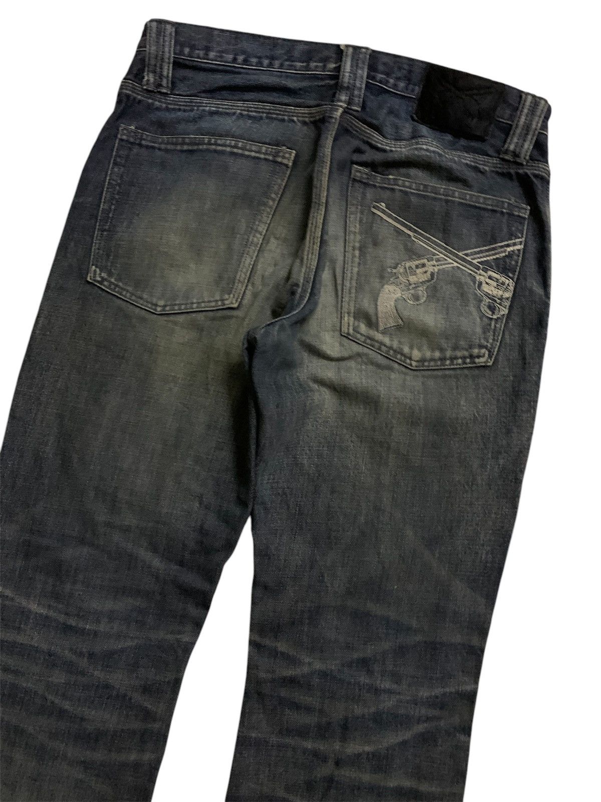 Roar × roarguns Vtg Japanese Flare Roarguns Denim Pant Size US 32 / EU 48 - 7 Thumbnail