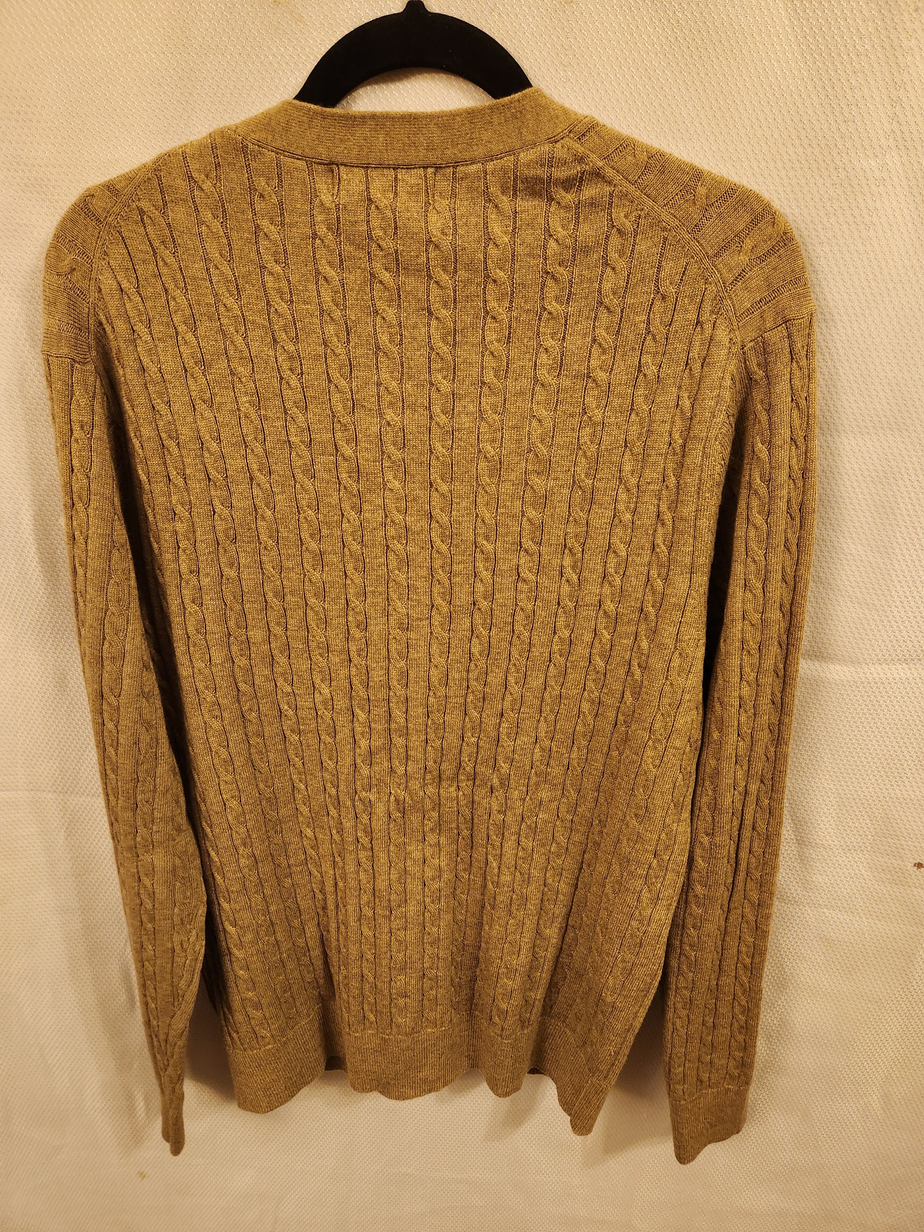 Other NWT Kallspin Cotton Blend Cable Knit Button Front Cardigan Size US M / EU 48-50 / 2 - 2 Thumbnail