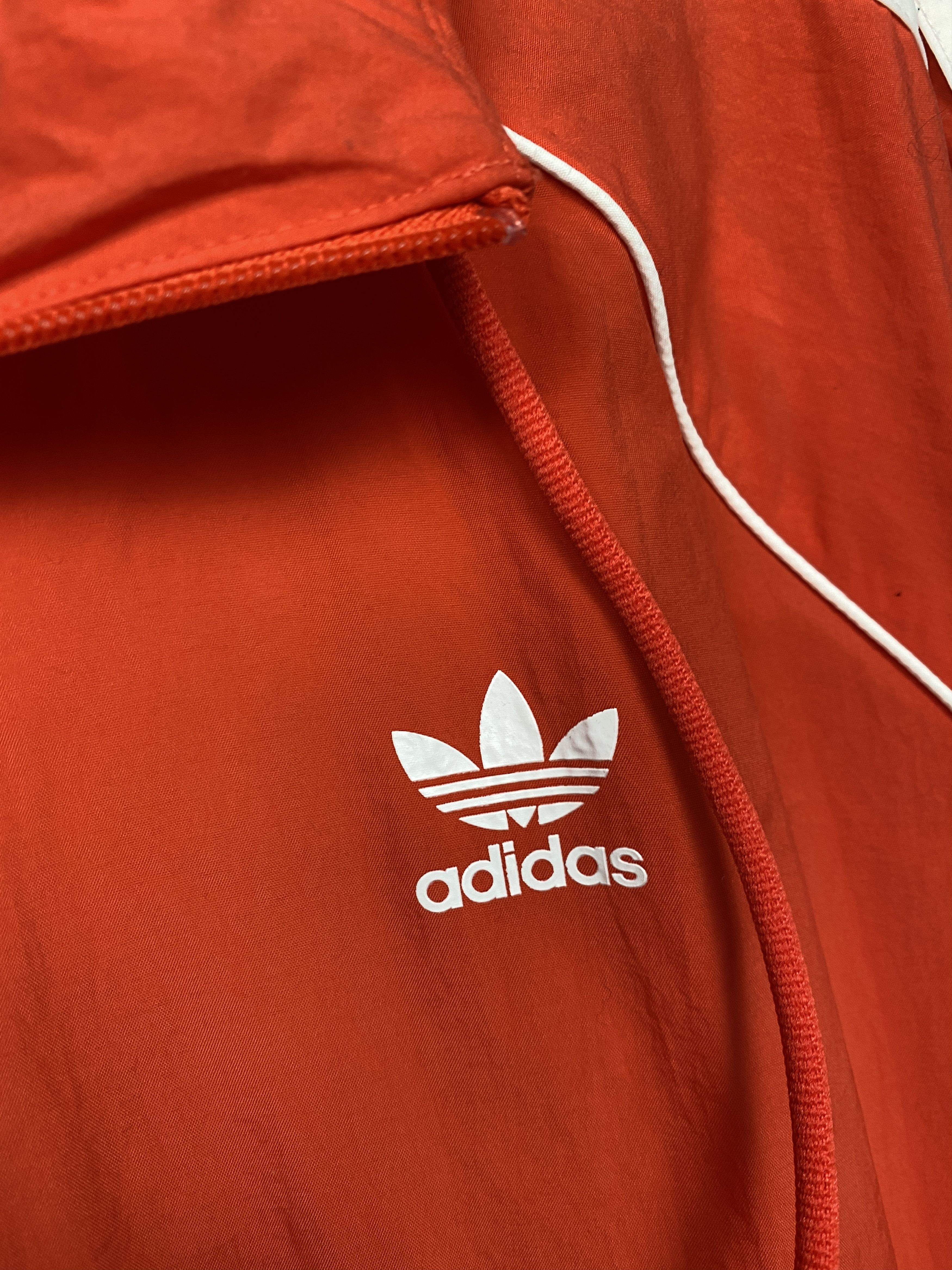 Adidas Adidas Mens Nylon Jacket Size US XL / EU 56 / 4 - 3 Thumbnail