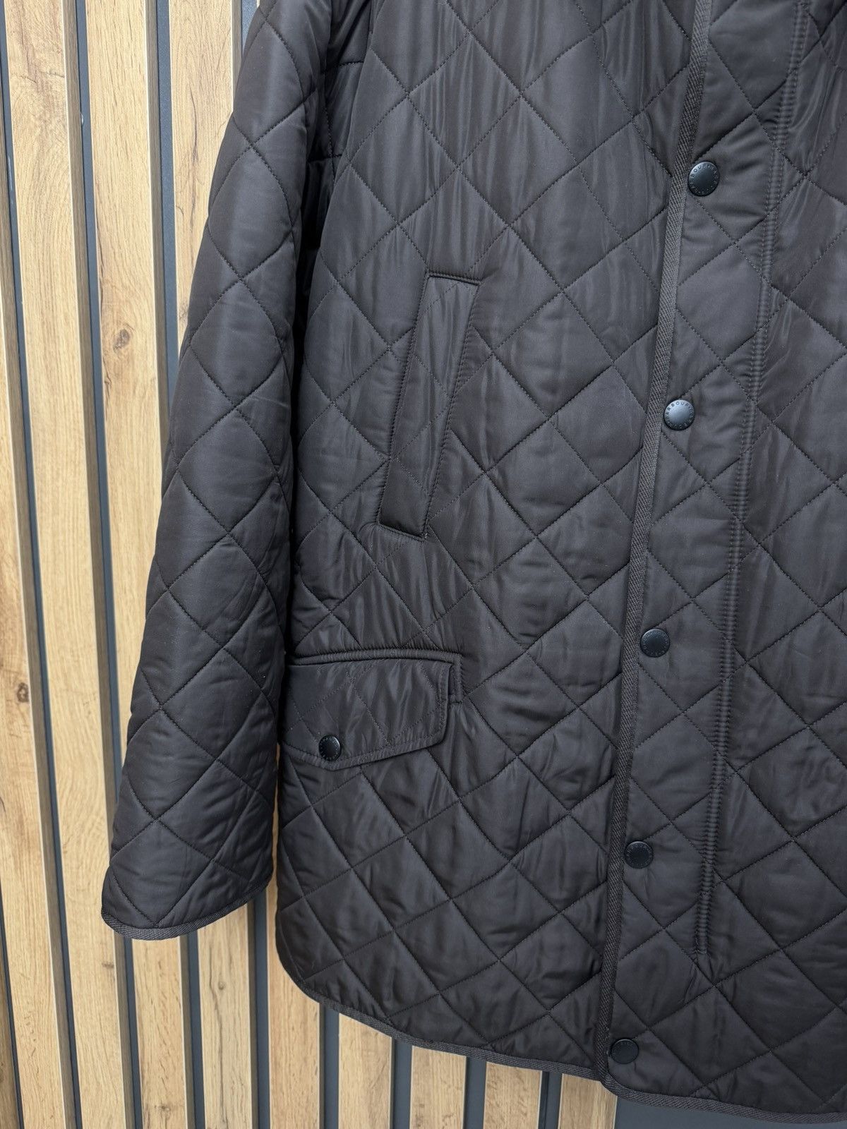 Barbour Barbour Bardon Quilted Jacket Men’s Brown Size Xxl Size US XXL / EU 58 / 5 - 3 Thumbnail