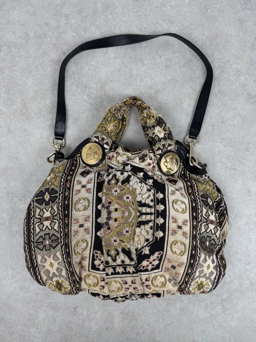 Gucci AW2008 Gucci Mozaic Araic Babouska Shoulder Bag by Frida Giannini Size ONE SIZE - 1 Thumbnail