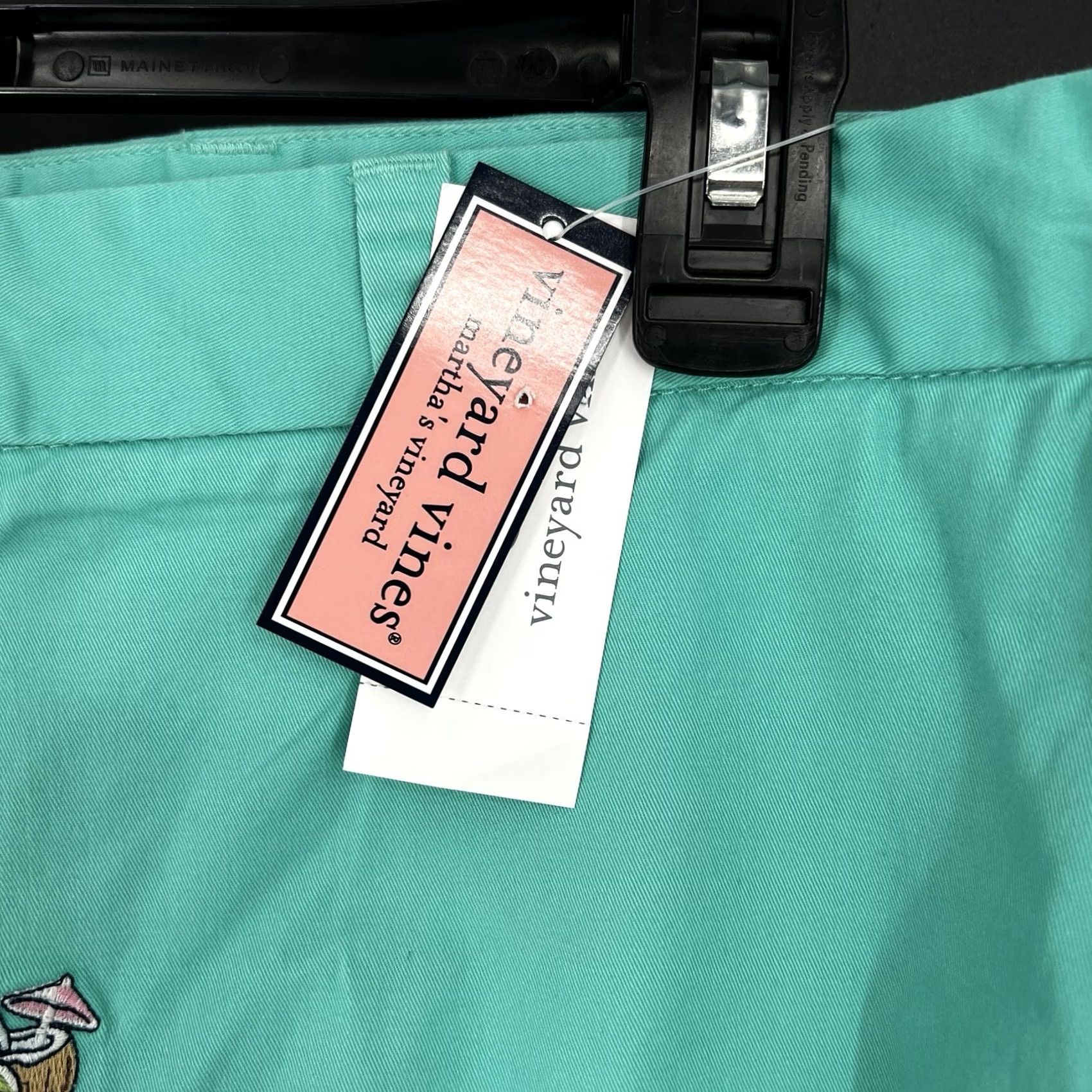 Vineyard Vines Vineyard Vines Classic Fit Breaker Shorts 42x9 Men Green Twill 100% Cotton Chino Preppy Beach NWT Size US 42 / EU 58 - 6 Thumbnail