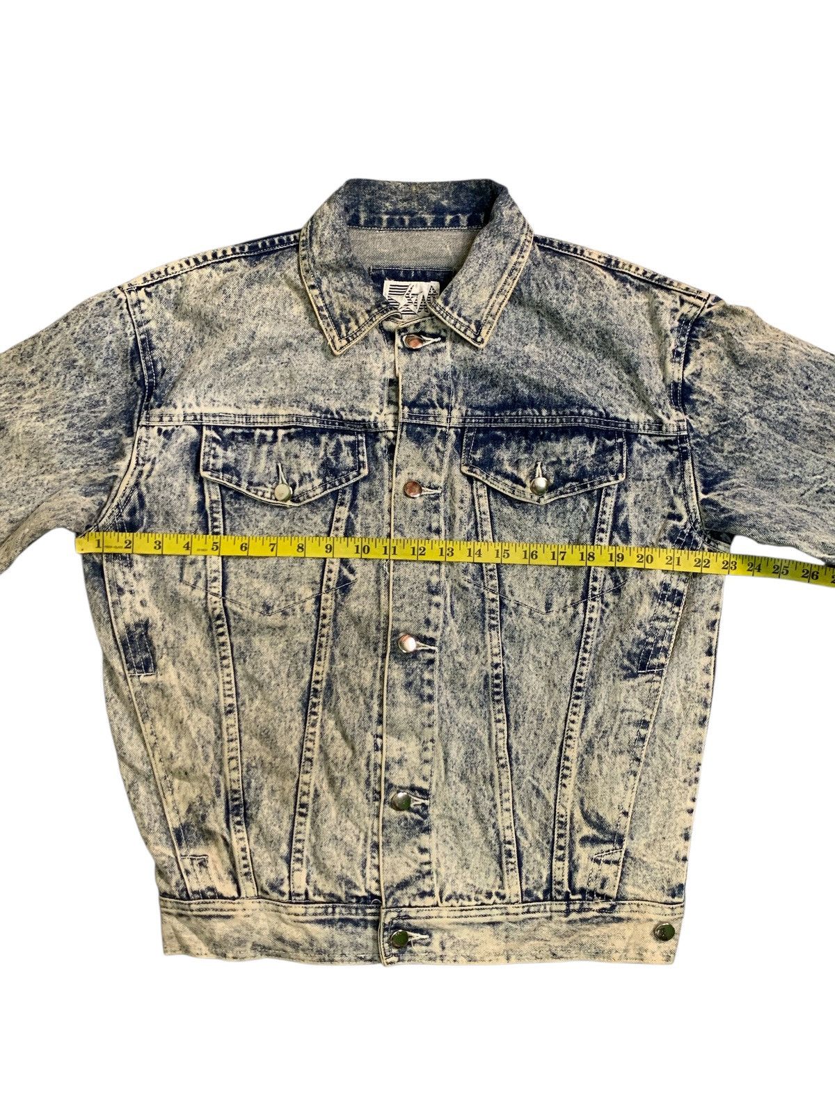 Japanese Brand Rare Design Vintage Star Denim Jackets Size US S / EU 44-46 / 1 - 5 Thumbnail