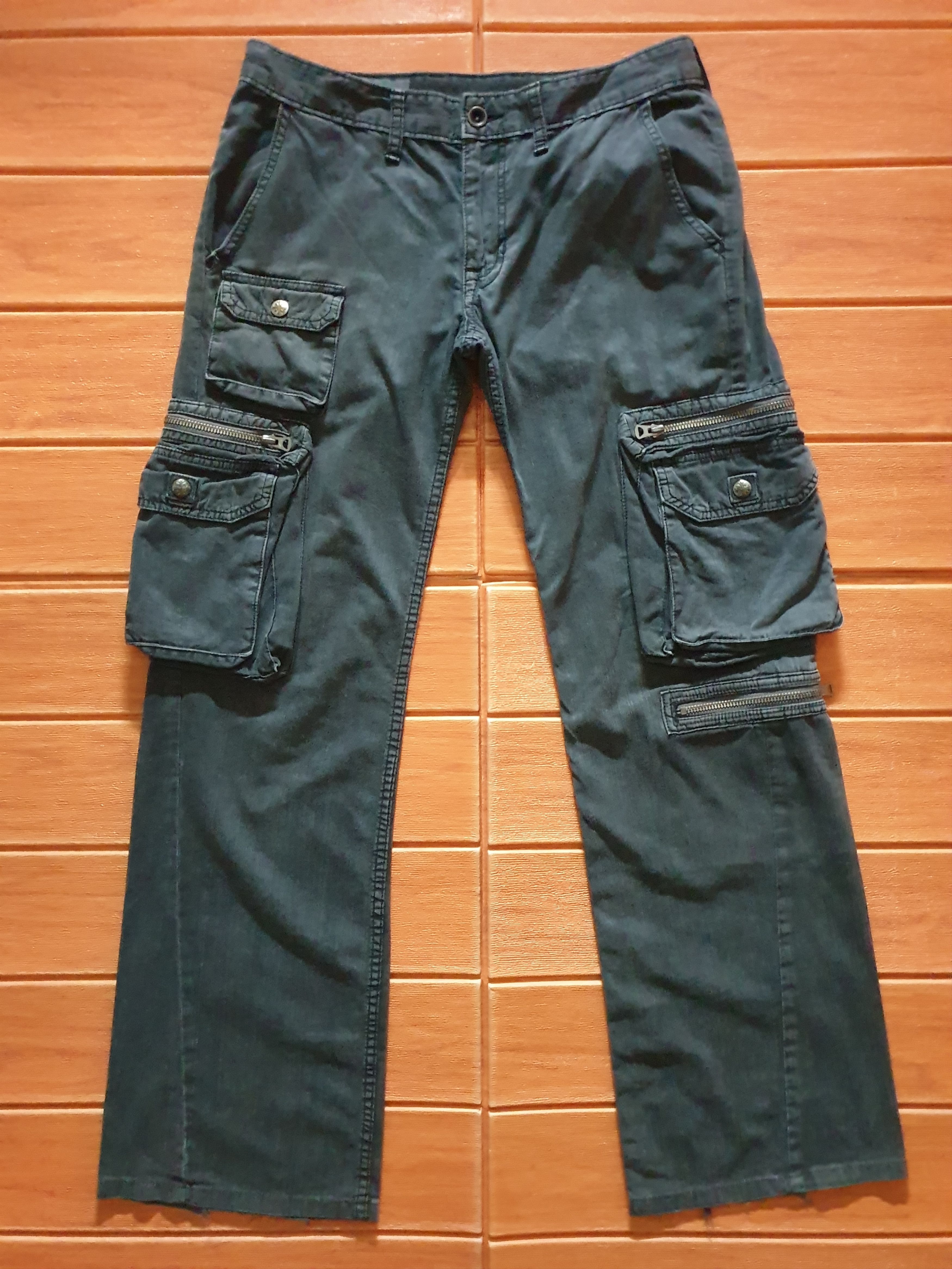 Japanese Brand 💥Surplus multipocket utility outdoor trousers pant Size US 31 - 1 Thumbnail